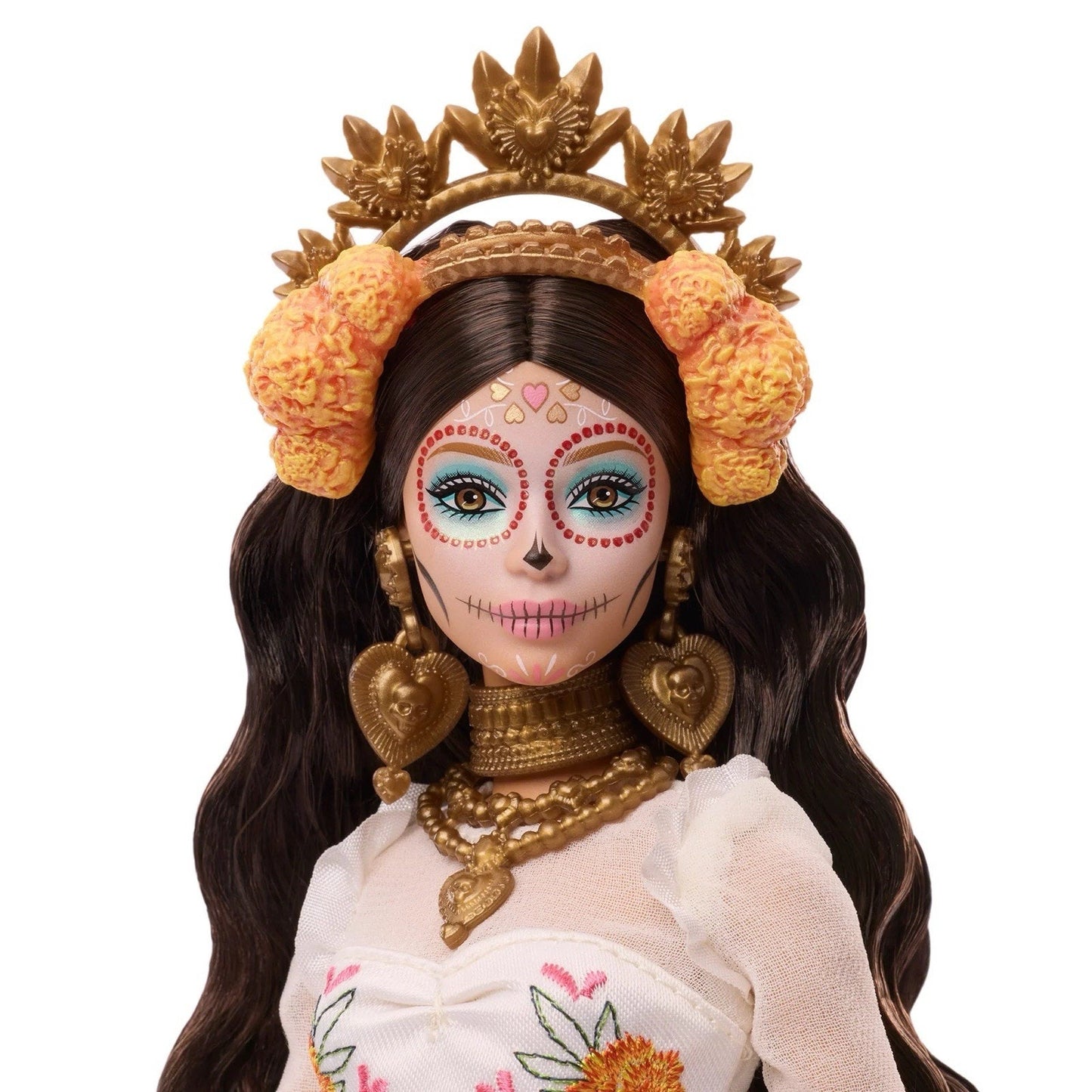 🔥2025 Barbie Día De Muertos Doll with Cempasúchil Gown BNWT🔥
