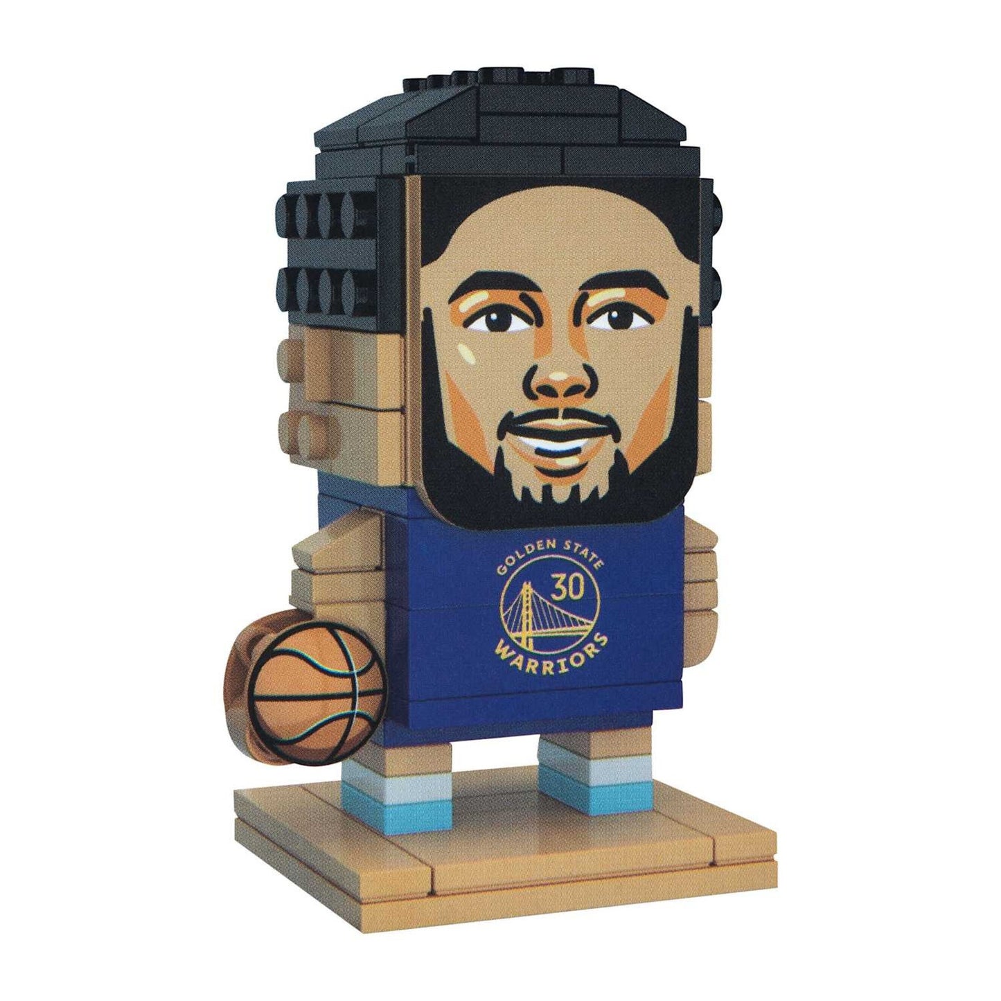 🔥Brick Heroes Players Steph Curry Figurine Golden State Warrior BNWT🔥