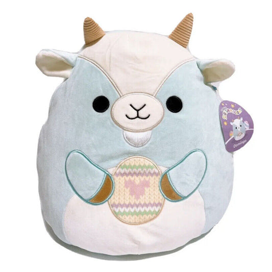 🔥Squishmallow DOMINGO The Goat 8” Easter 2023 Plush Holding Egg NWT Fast Ship❤️