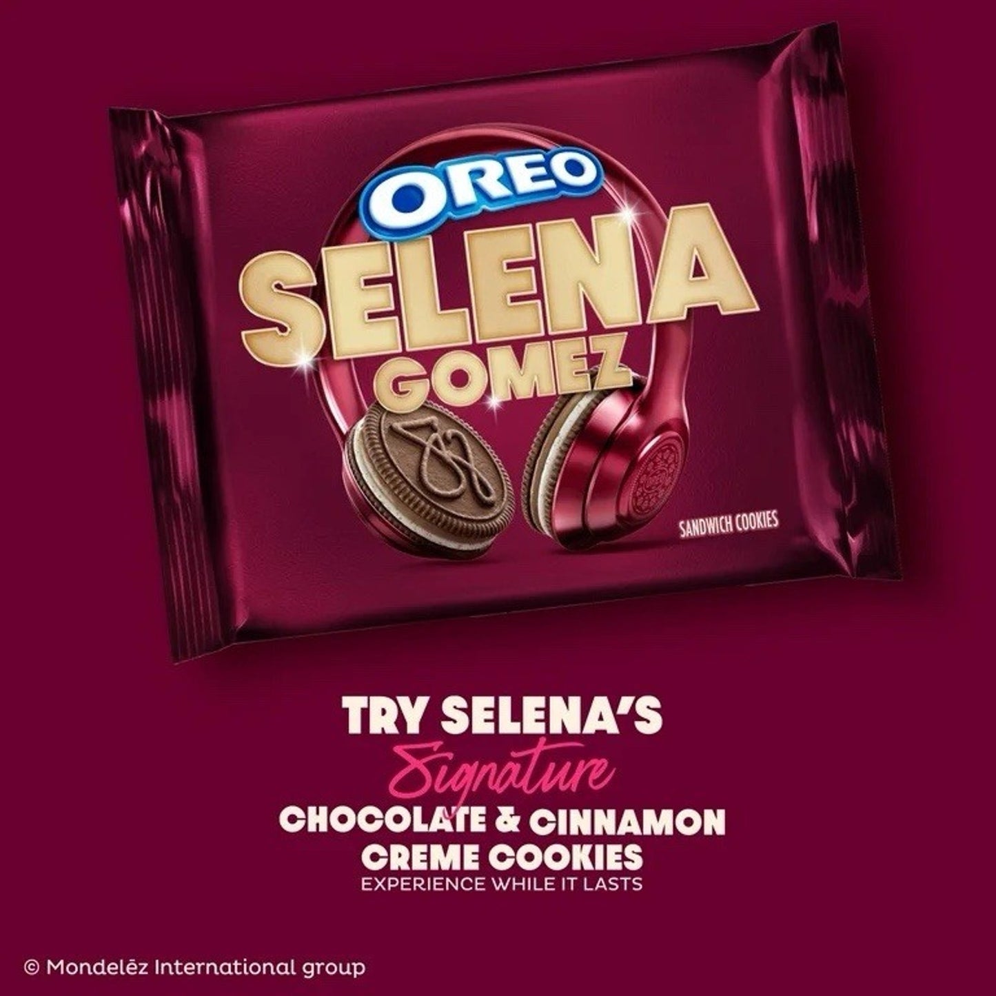 🔥OREOS SELENA GOMEZ LIMITED EDITION Signature Cookie BNWT🔥