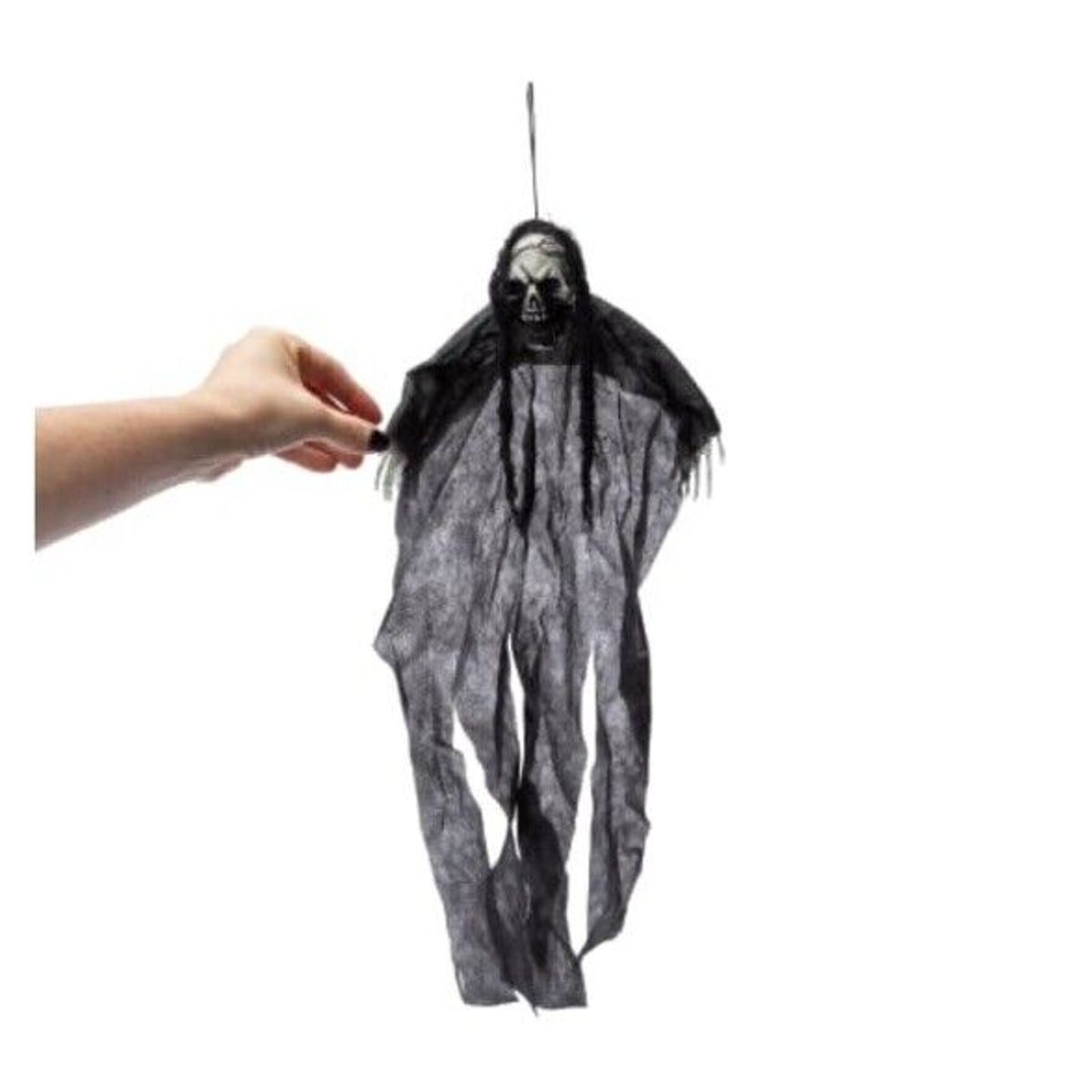 🔥Ghost Hanging Halloween Decor 2ft Black BNWT🔥