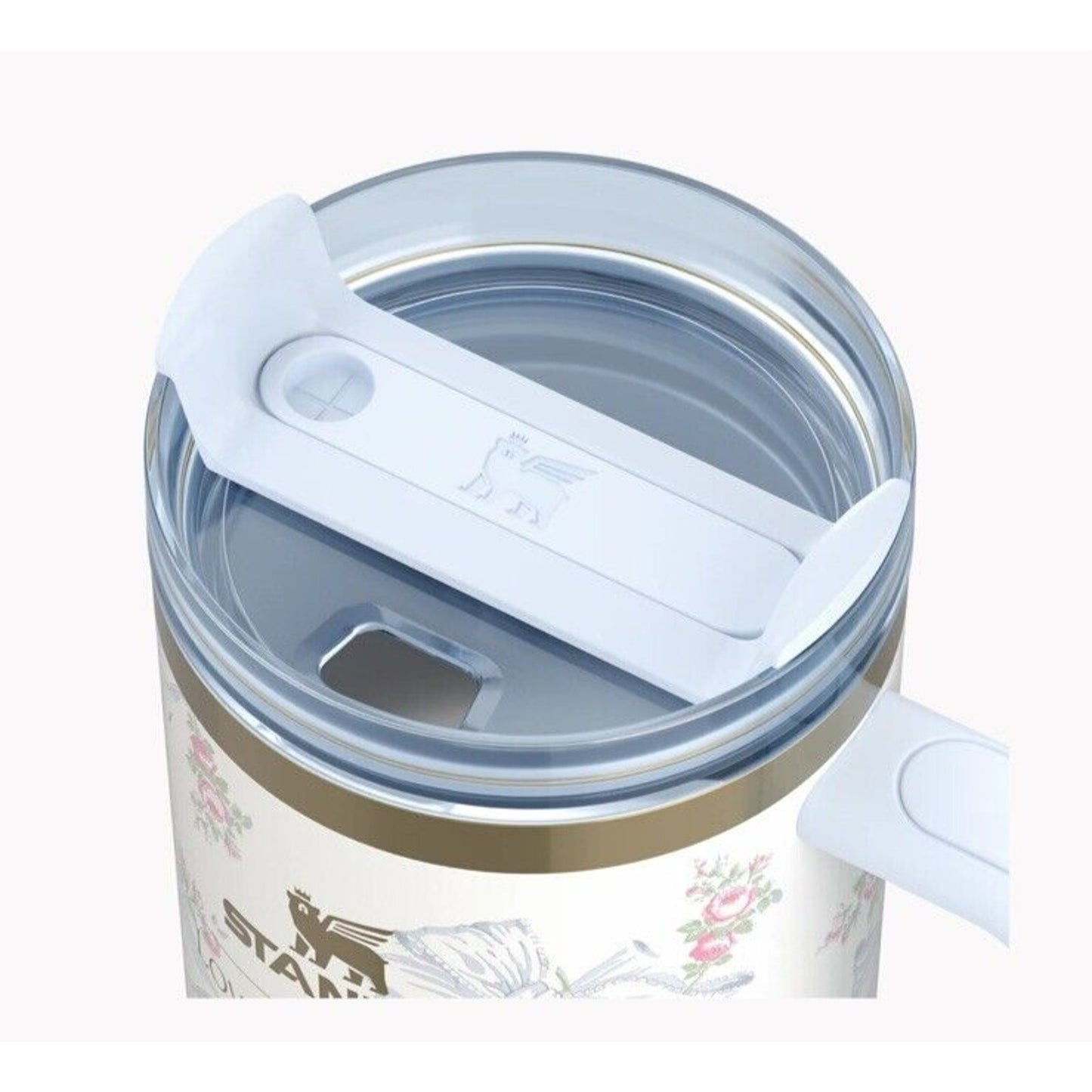 🔥The Stanley X LoveShackFancy Holiday Quencher 40 OZ - Rosa Beaux Blue BNWT🔥