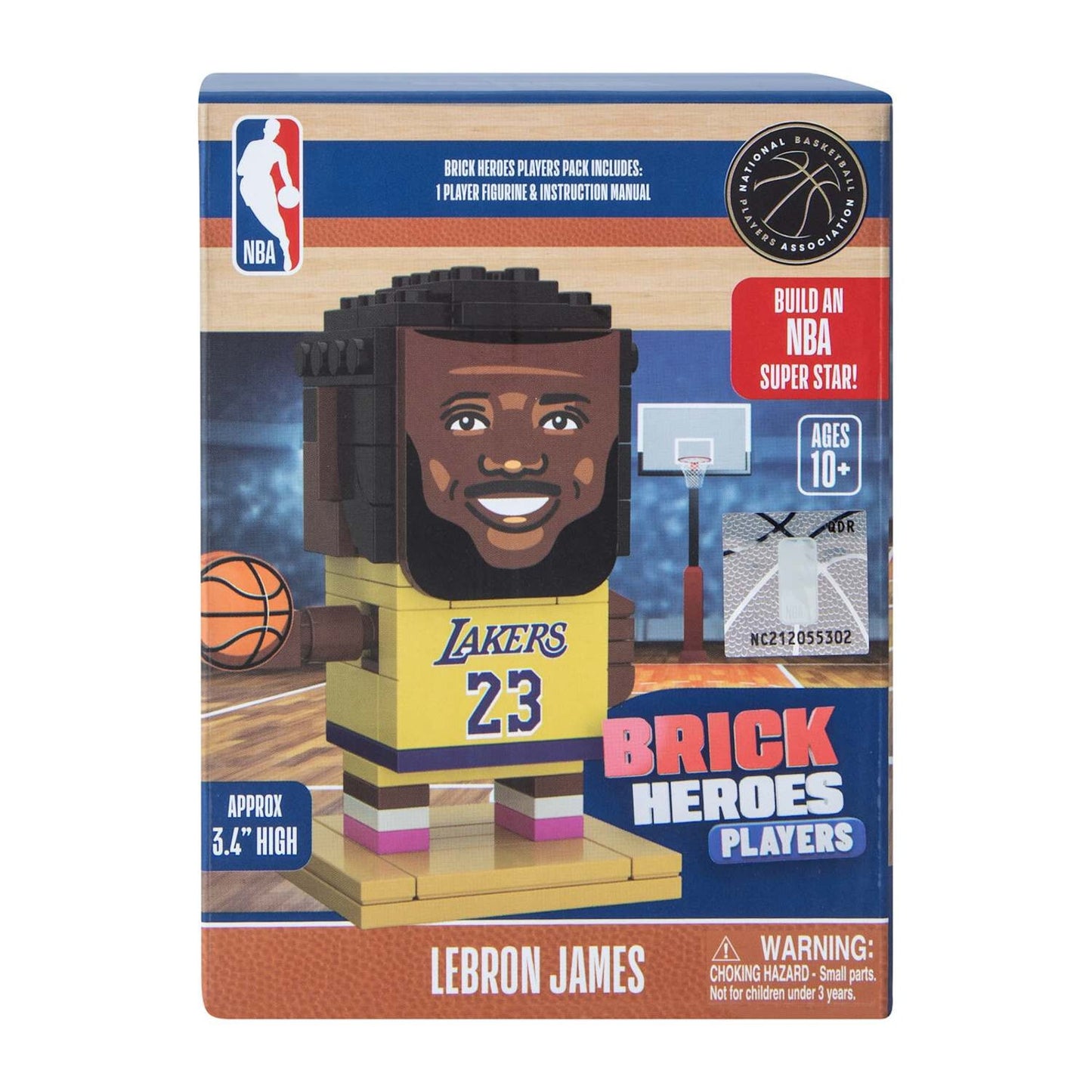 🔥NBA Brick Heroes Players Lebron James Lakers BNWT🔥