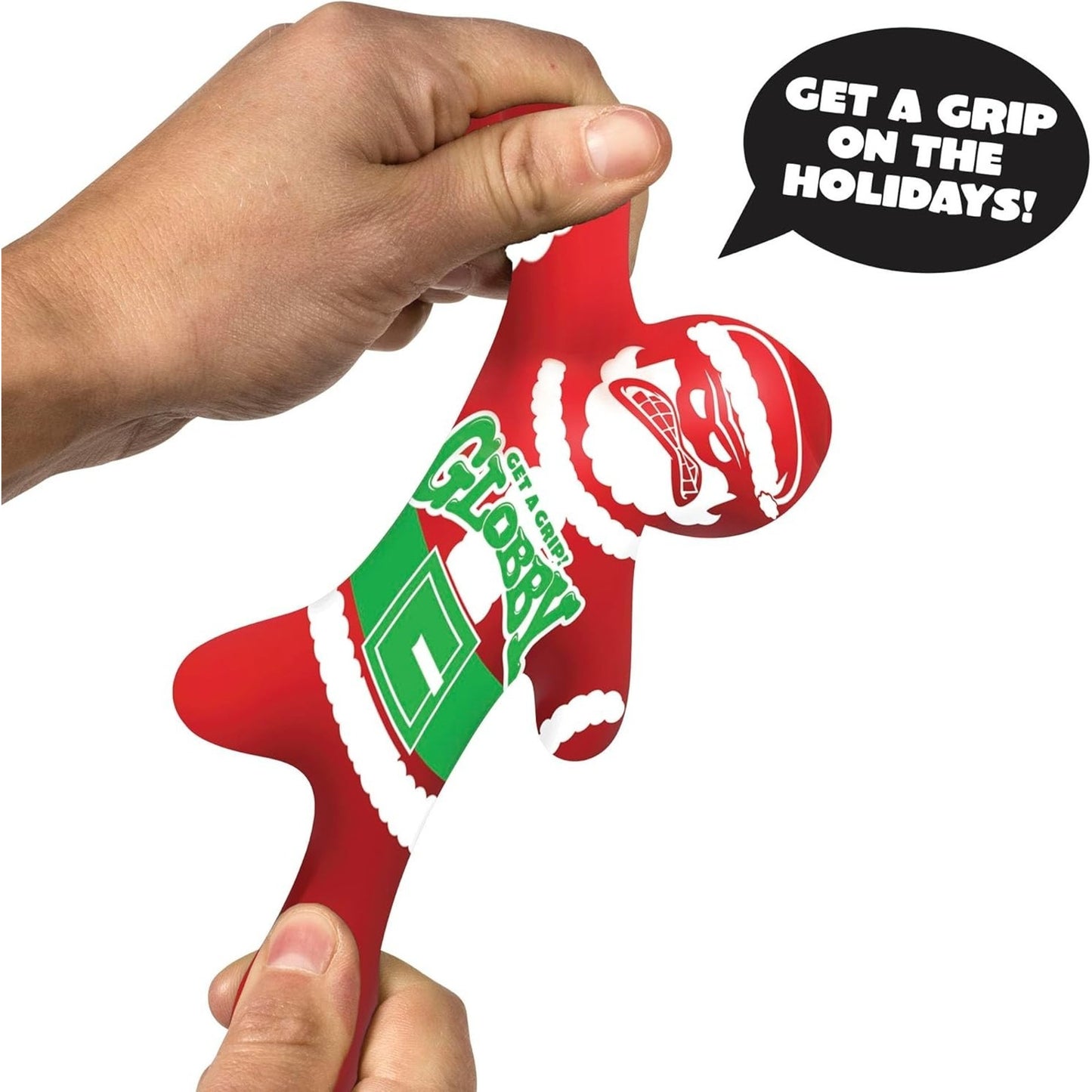 🔥Schylling Santa Globby Stretch Squeeze Fidget Stress Toy 5in BNWT🔥