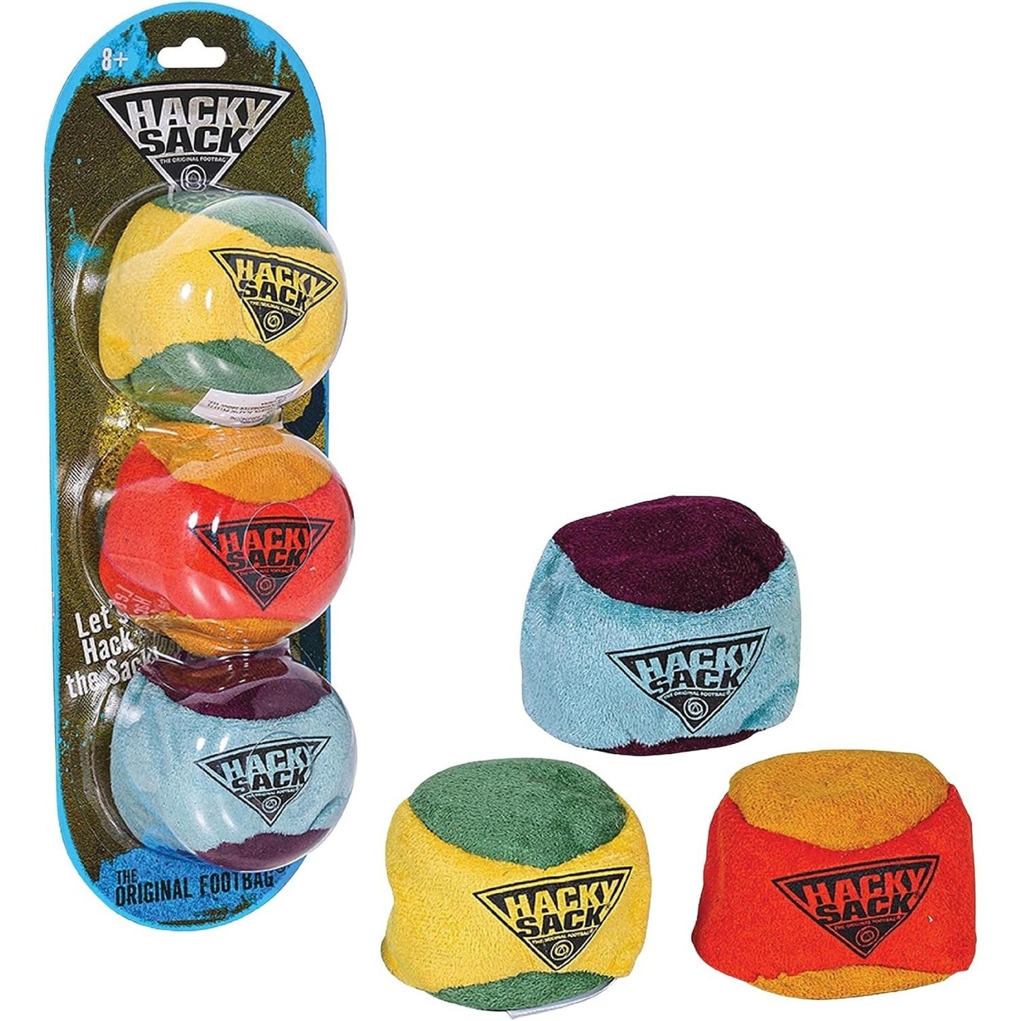 🔥Original Hacky Sack 3 Pack PlayMonster Original Footbag BNWT🔥
