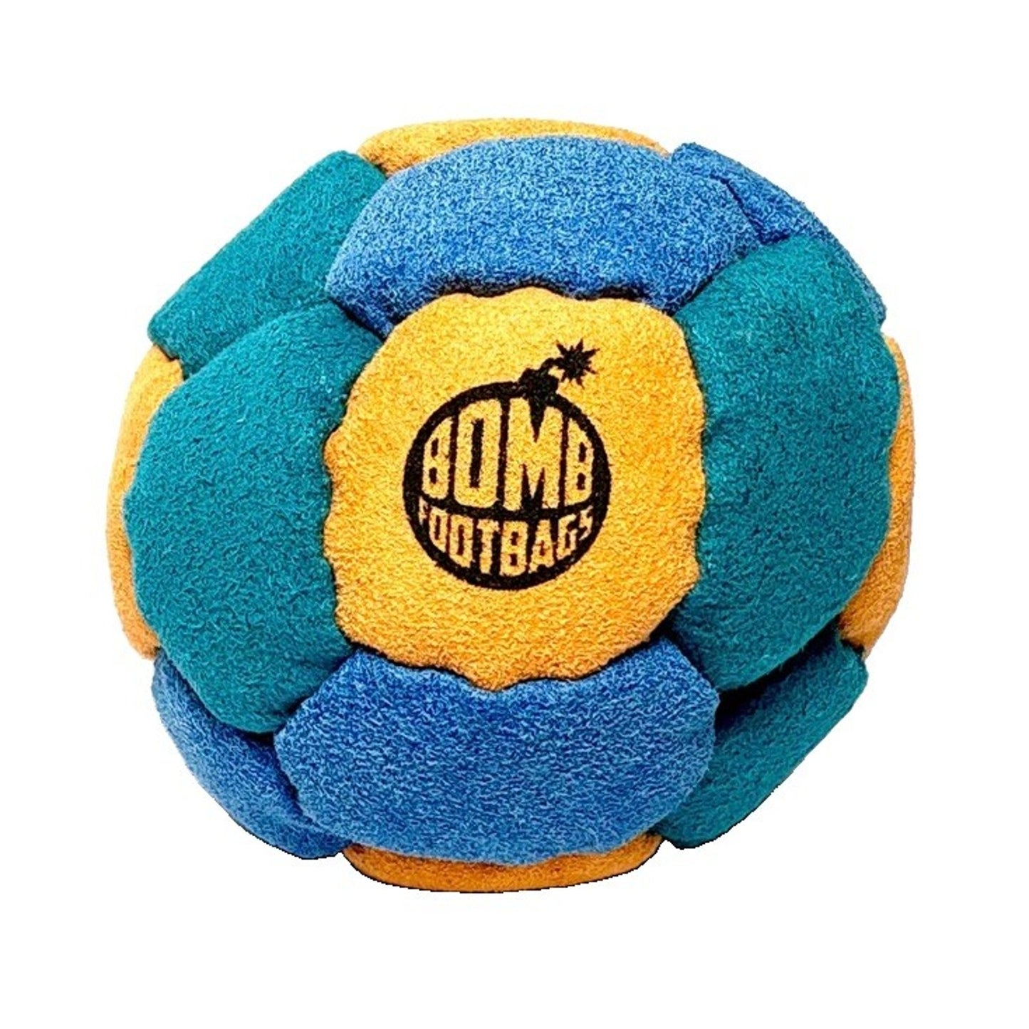 🔥Bomb Footbags The Napalm 2.0 Hacky Sack Footbag Orange/Teal/Blue NWT🔥
