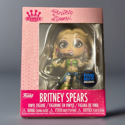 🔥Funko Minis BRITNEY SPEARS I'M A SLAVE FOR U (METALLIC) Vinyl Figure NWT🔥
