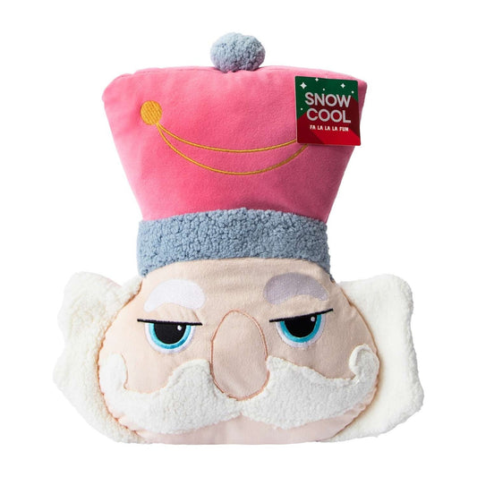 🔥Christmas Nutcracker Head Throw Pillow BNWT🔥