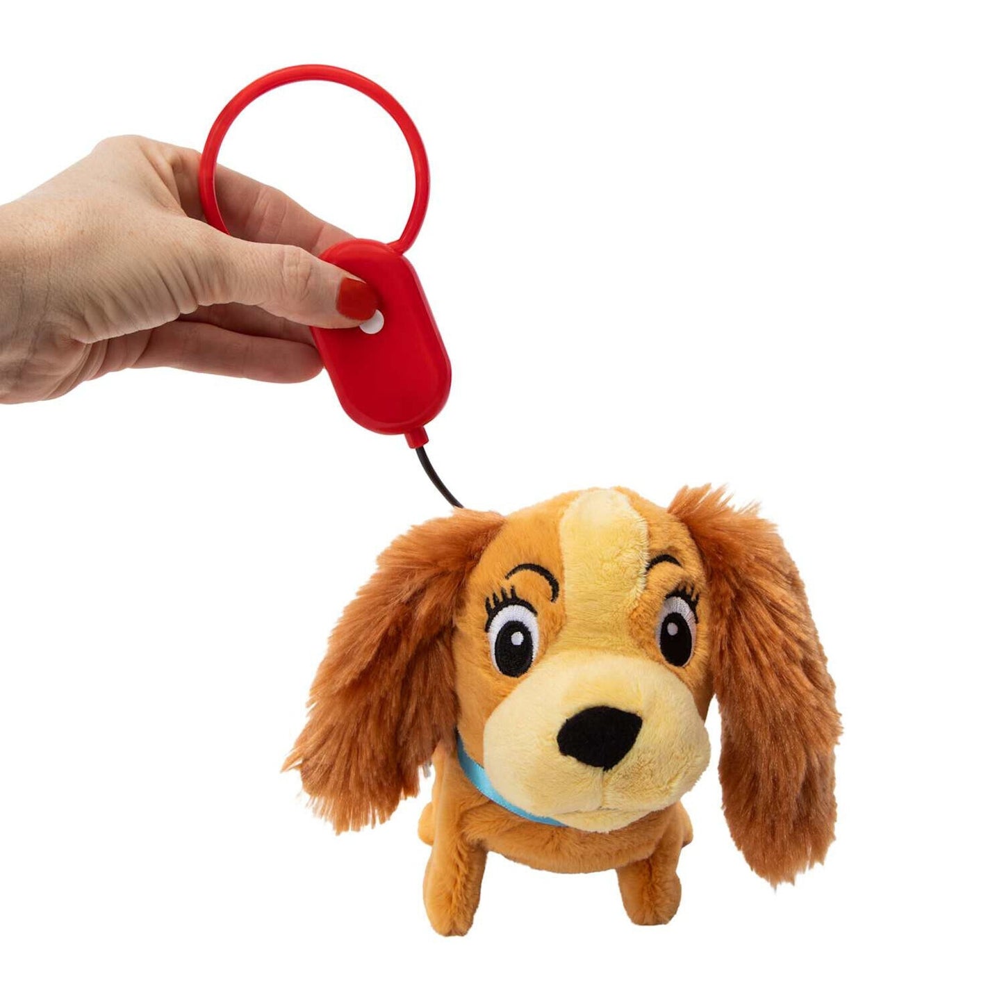 🔥Lady and The Tramp Disney Tramp Wired Leash Controlled Plush BNWT💥