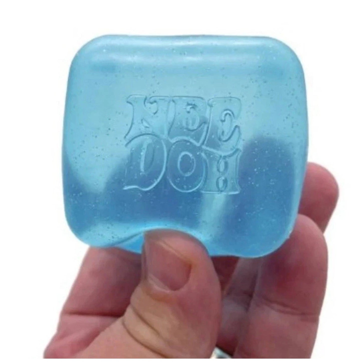 🔥Nee Doh Nice Cube - Super Solid Squish! (Blue) BNWT🔥