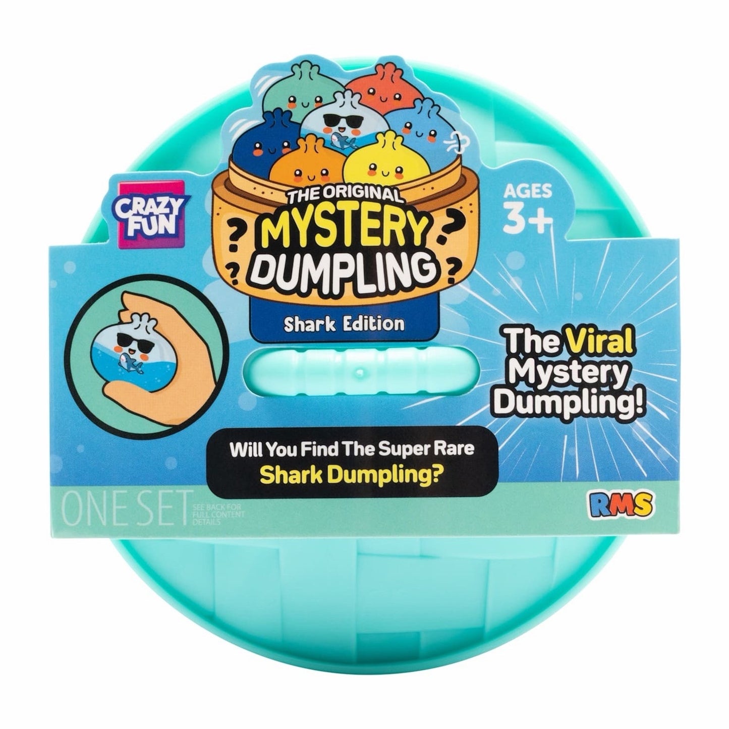 🔥Crazy Fun Mystery SURF Squishy Bun Set 6 Pack BNWT🔥