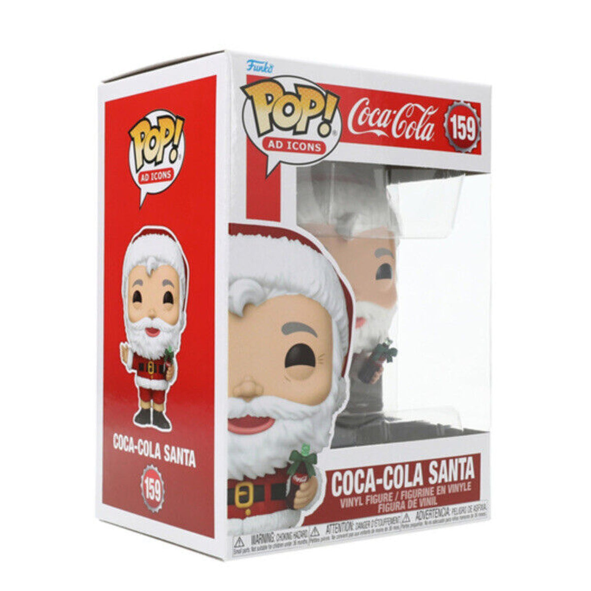 🔥Funko Ad Icons POP Coca-Cola Santa Claus Figure BNIB🔥