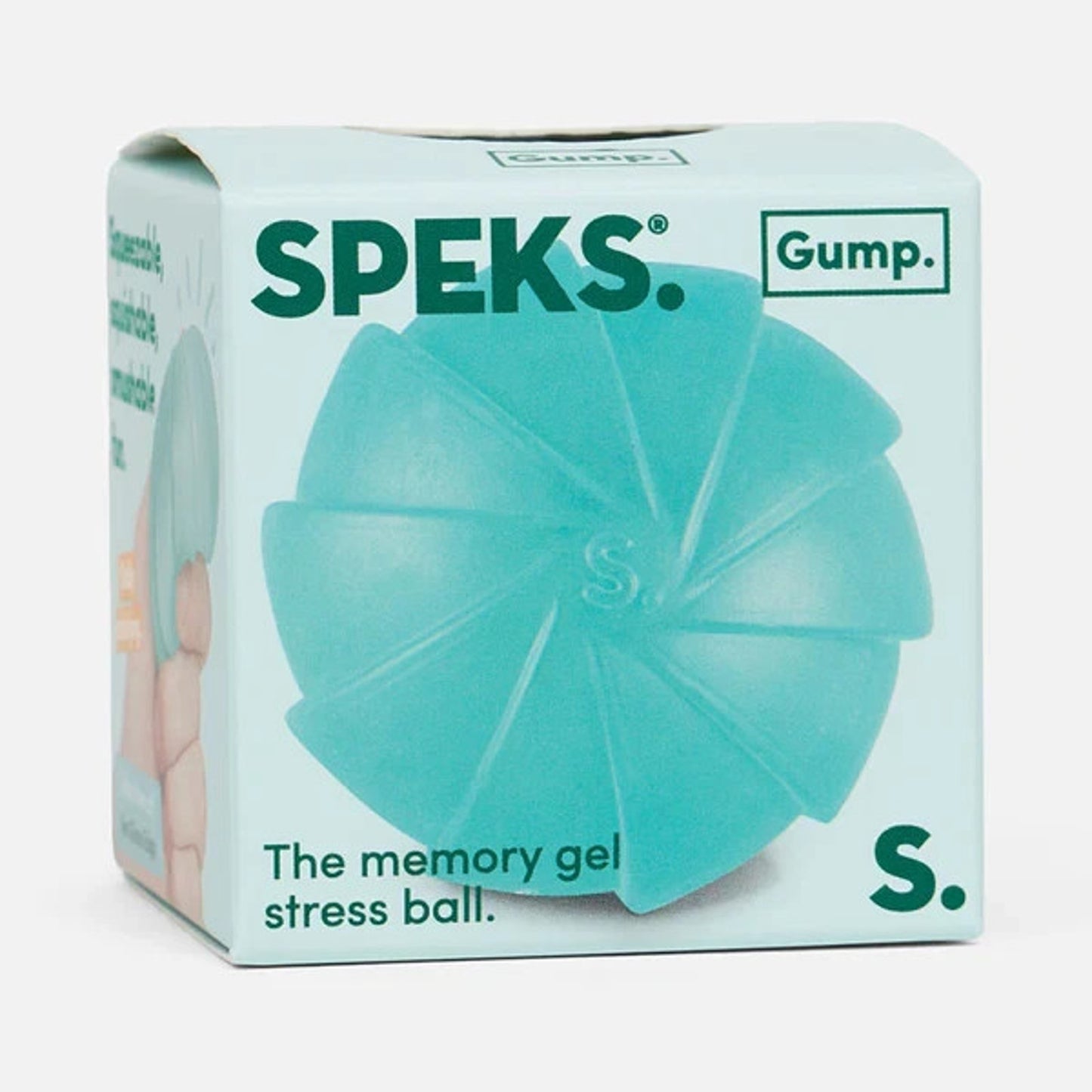 🔥SPEKS Gump Surface Sea Glass Edge Soft Memory Gel Squishy BNWT🔥
