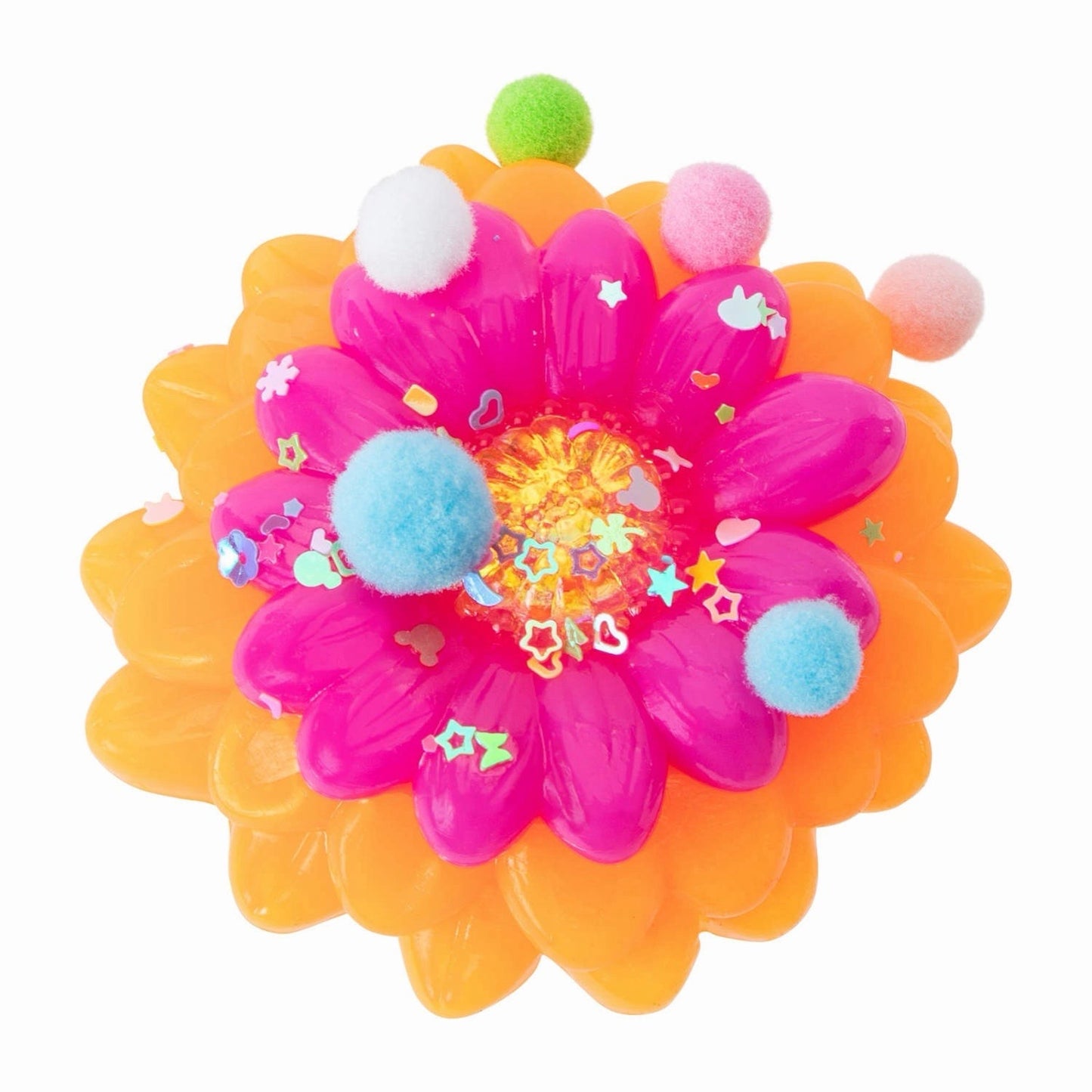🔥Taba-licious Flowers PINK PURPLE FLOWER Orb Curiosities Squeeze Toy BNWT🔥