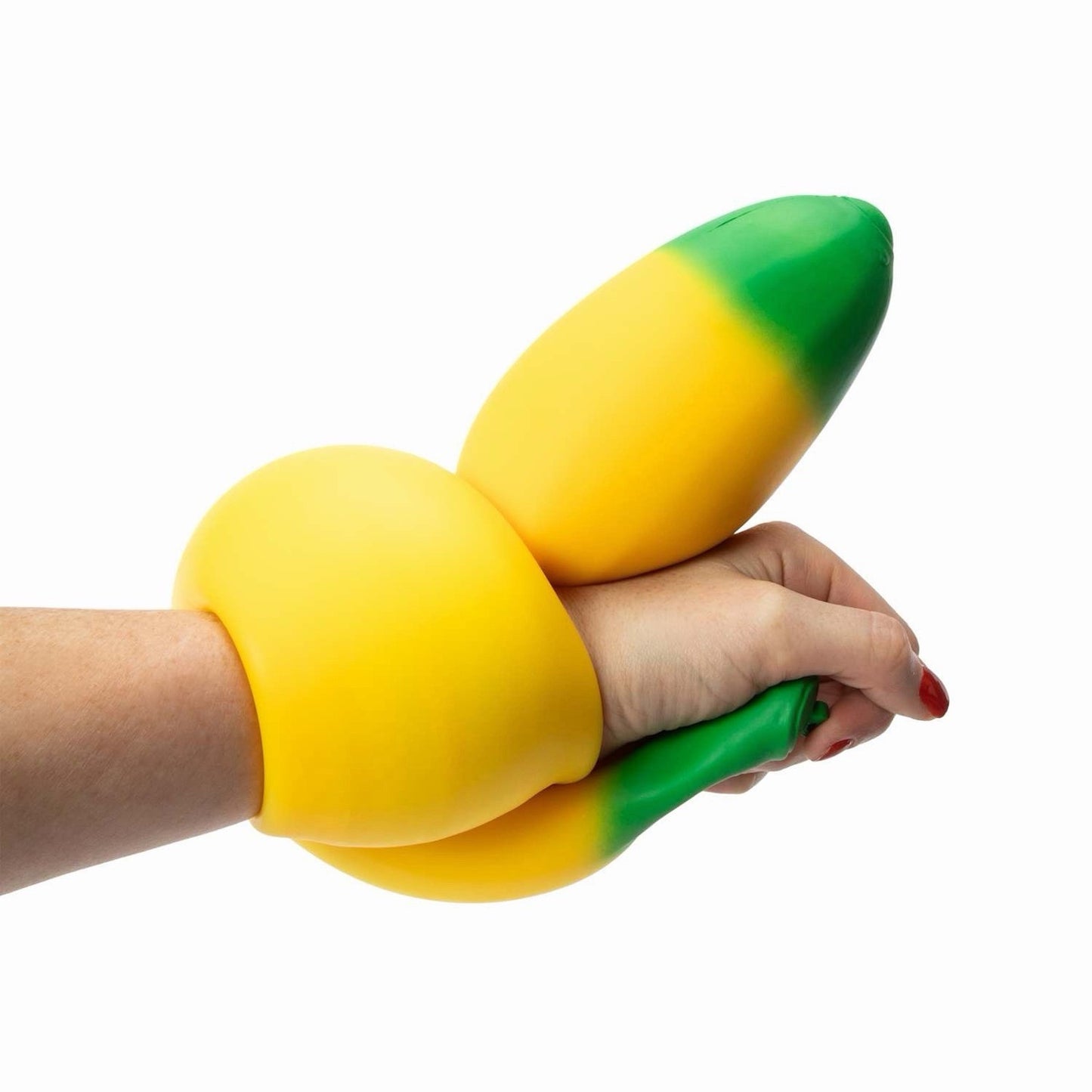 🔥 SUNNY DAYS Laffy Snacks Squishy Stretchy Banana BNWT🔥