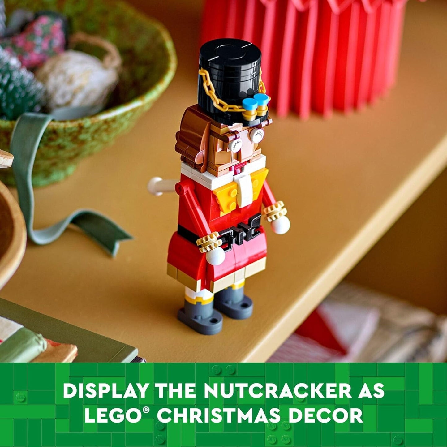 🔥Nutcracker Christmas Decor - Building Toys (40640) BNIB💥