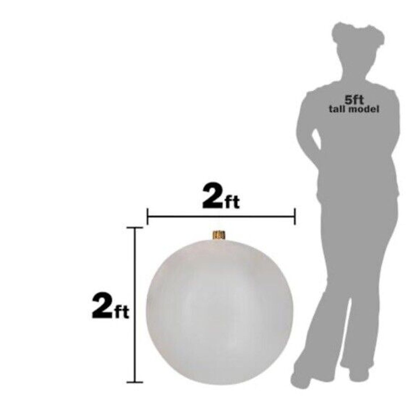 🔥Inflatable Christmas Ornament 2ft BNWT🔥