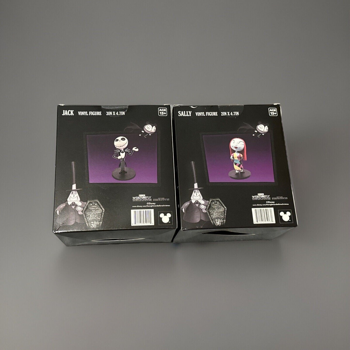 🔥Sally & Jack Vinyl Figure Culture Fly 4.5" NIGHTMARE BEFORE CHRISTMAS 2024🔥