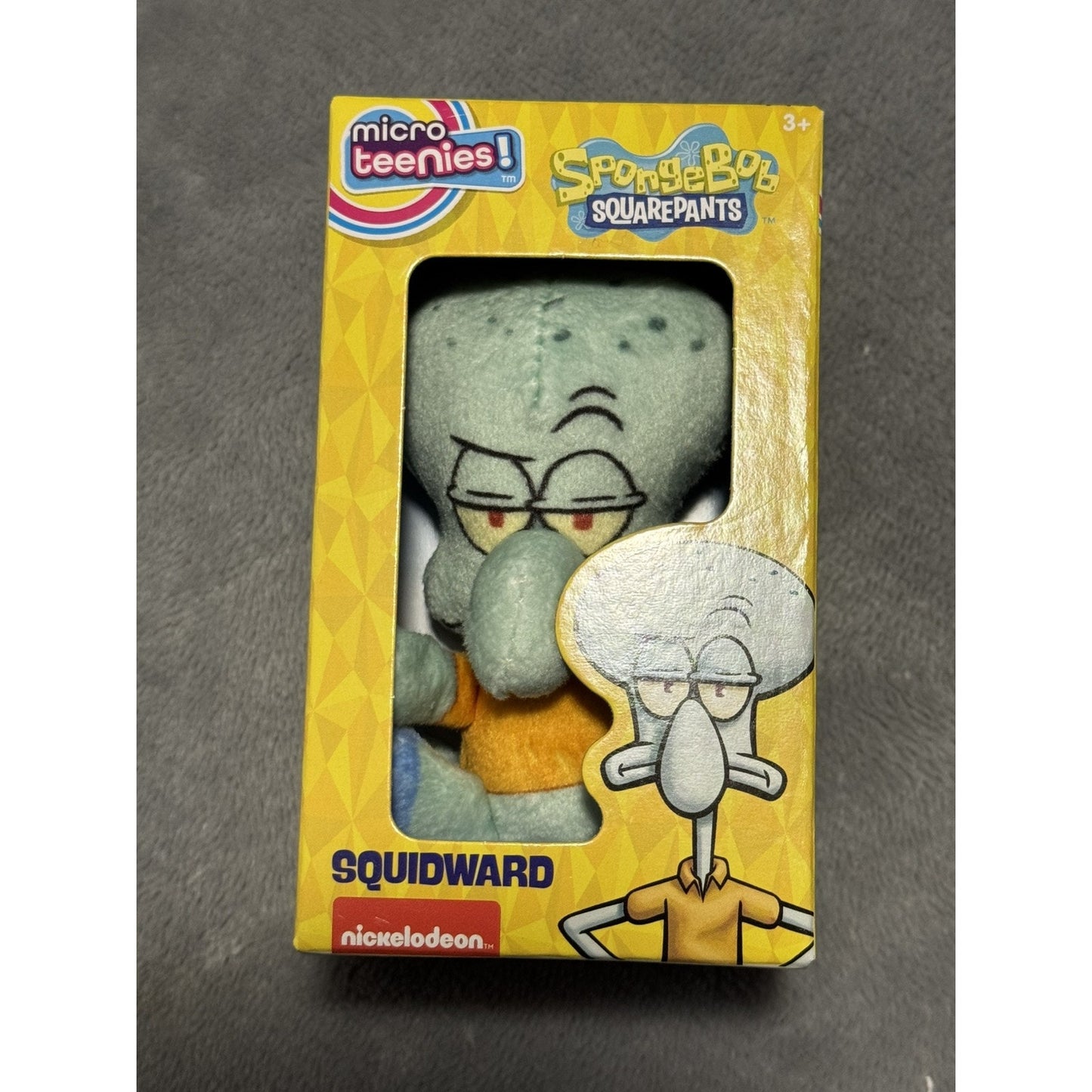 🔥SpongeBob Micro Teenies Plush Squidward BNWT🔥