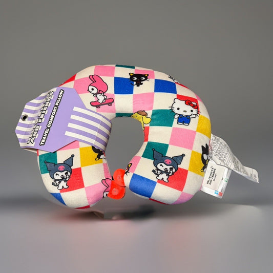 🔥Sanrio Hello Kitty Neck Travel Sleep Pillow 12” x 13” BNWT🔥