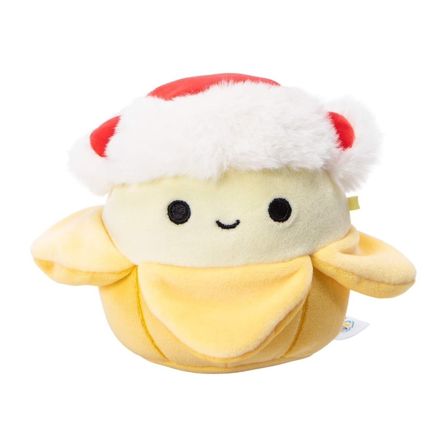 🔥HTF 4.5" SQUISHMALLOWS CHRISTMAS 2025 JUNIE THE BANANA WITH TRAPPER HAT NWT🔥