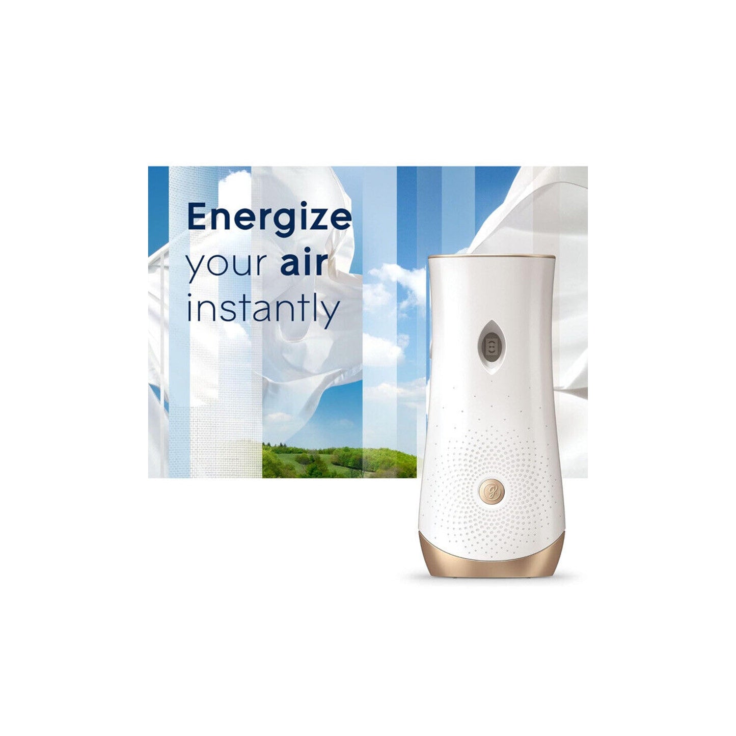 🔥Glade Automatic Spray Refill and Holder Kit Air Freshener Clean Linen 6.2 Oz🔥