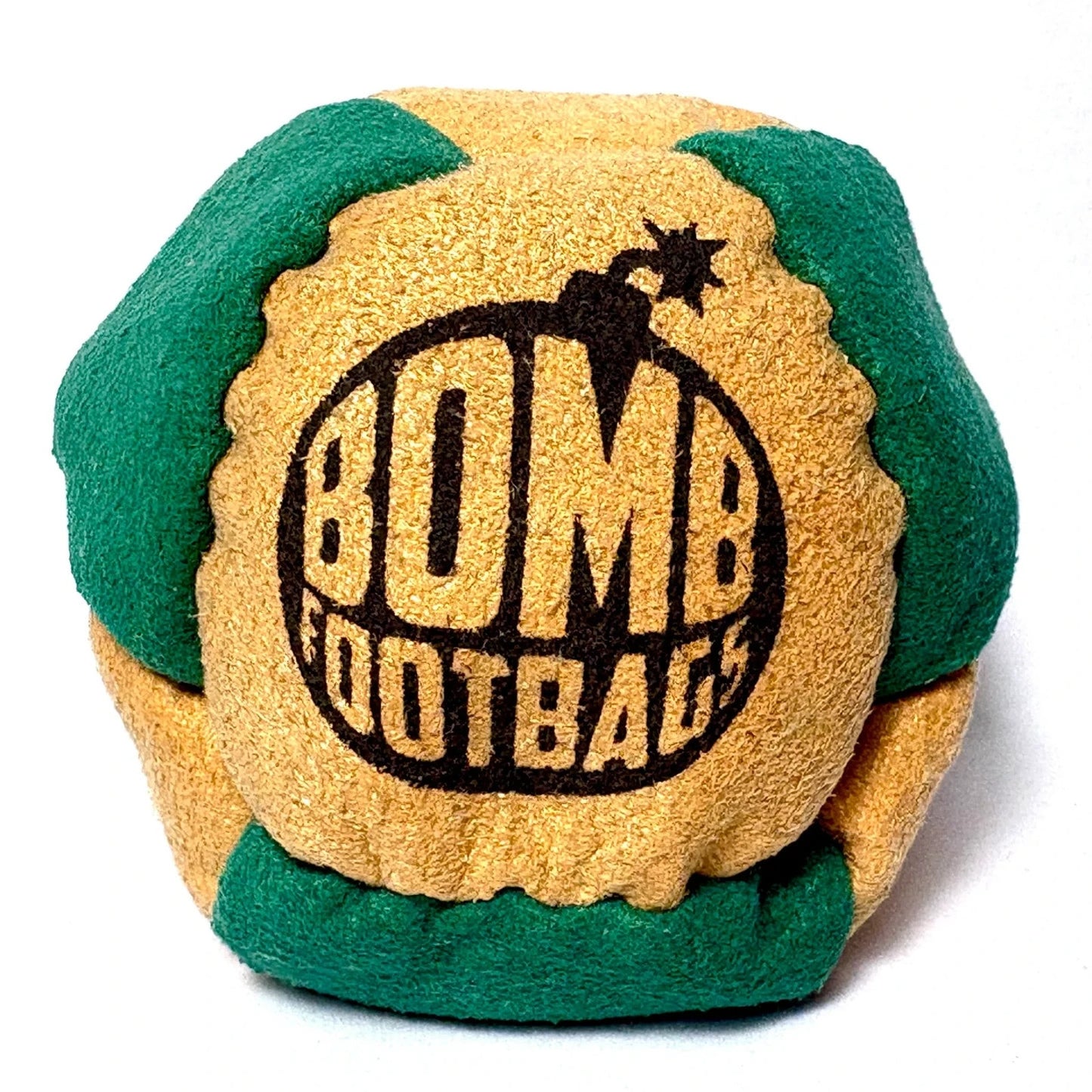 🔥Bomb Footbags The Grenade V3 Hacky Sack Footbag TAN/FOREST NWT🔥
