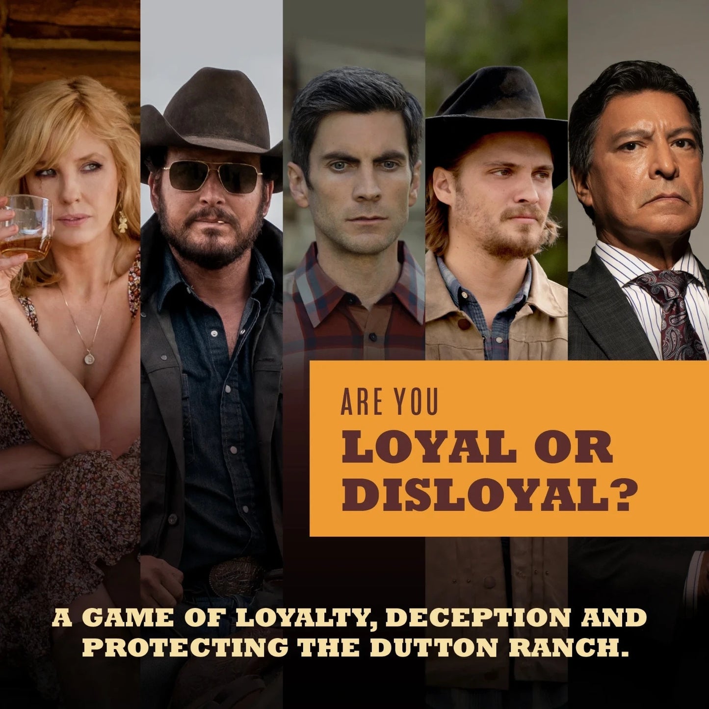 🔥Yellowstone Party Game - Defend the Dutton Ranch and Prove Your Loyalty NWT🔥
