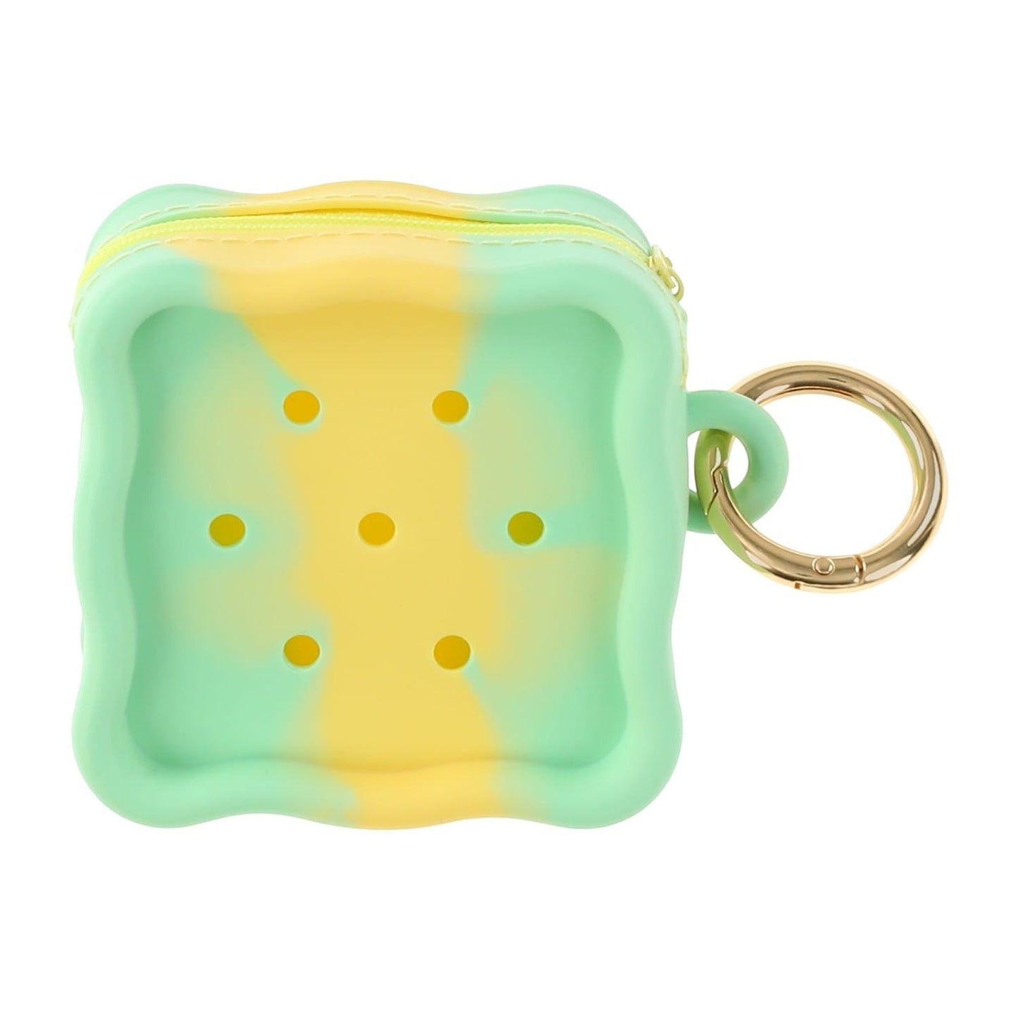 🔥Charmed Mini Purse Keychain Green/Yellow BNWT🔥