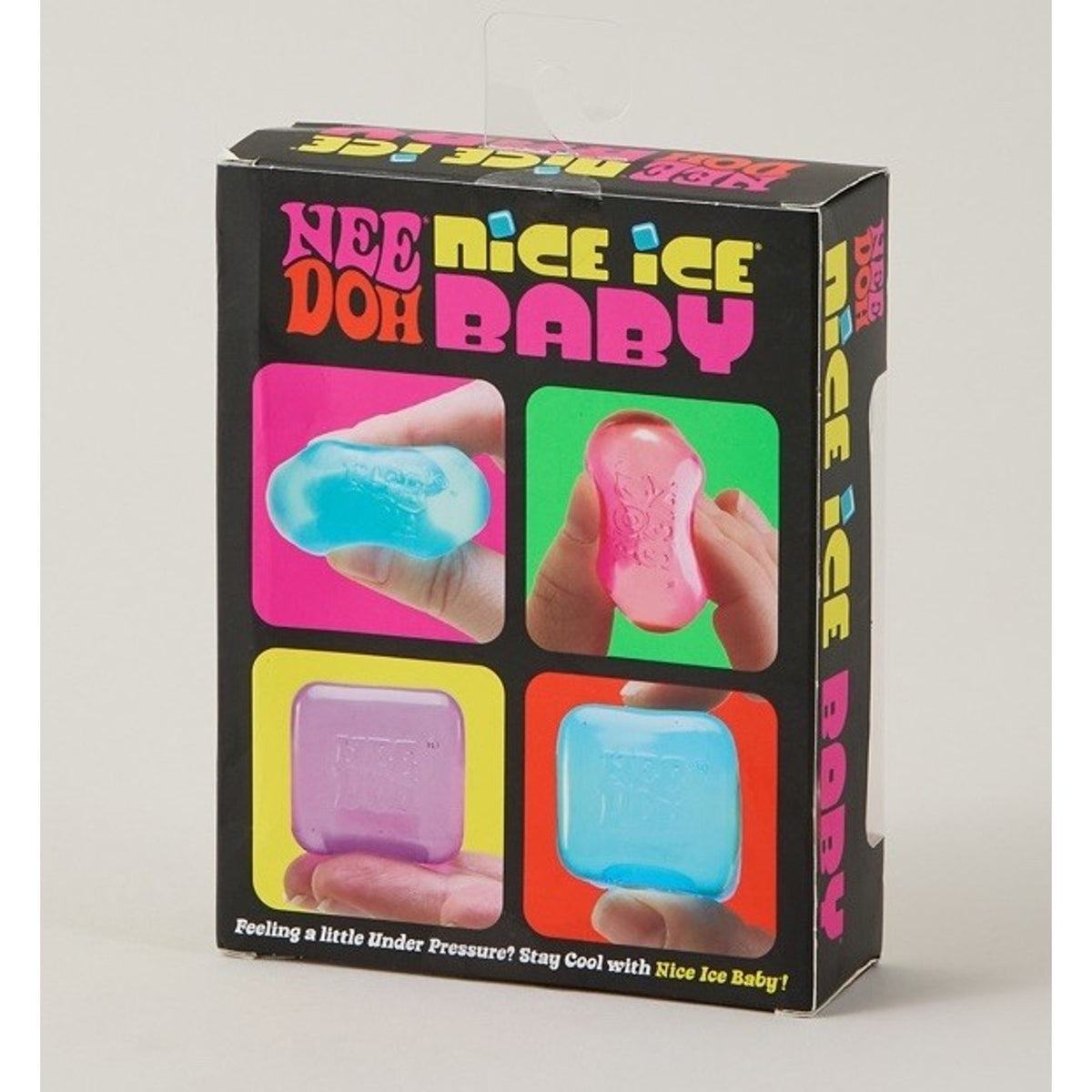 🔥Needoh Nice Ice Baby Fidget Cube Set 4 Pack Super Solid Squish Sensory BNWT🔥