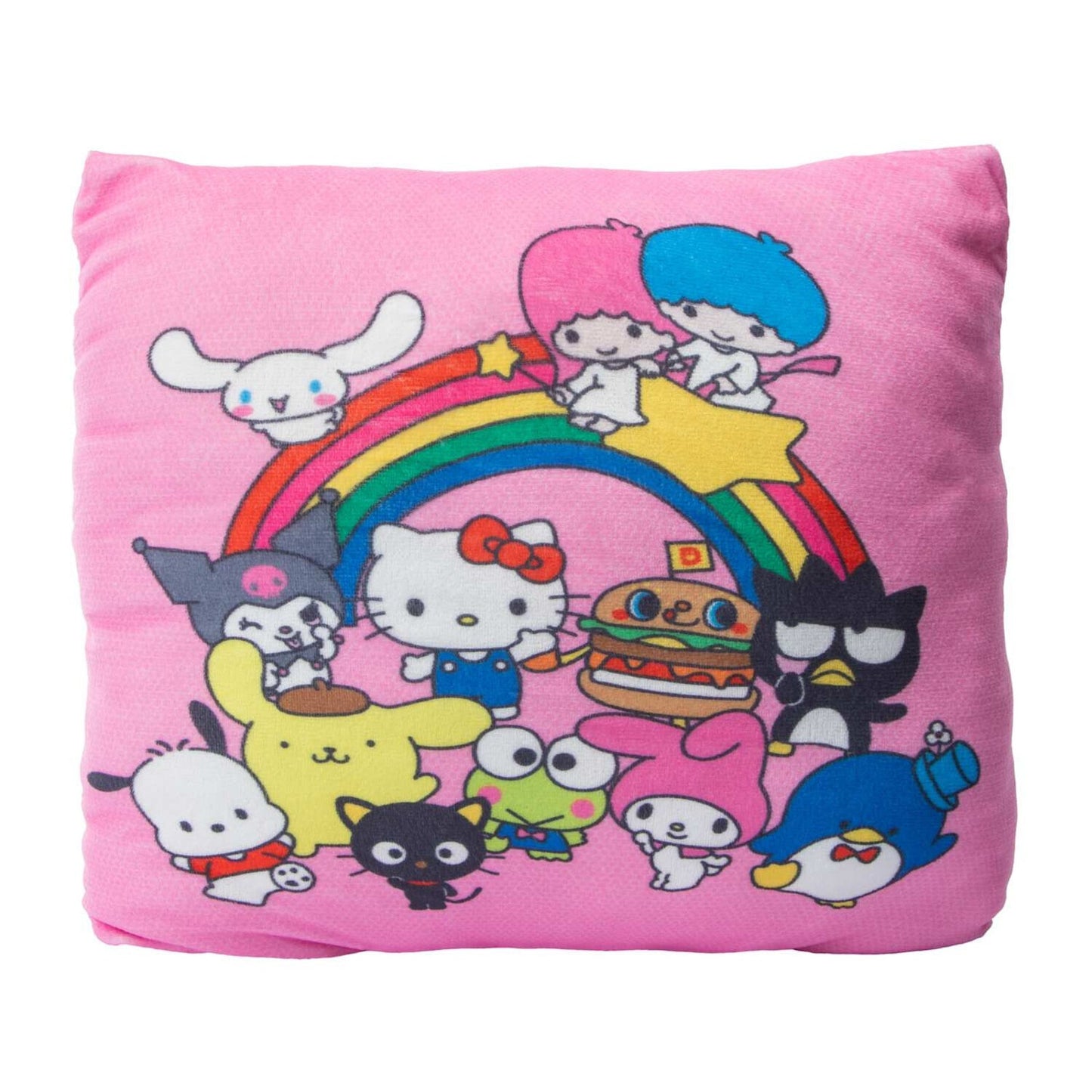 🔥Sanrio Hello Kitty & Friends Throw Pillow 13"x13" Cloud Pillow BNWT🔥