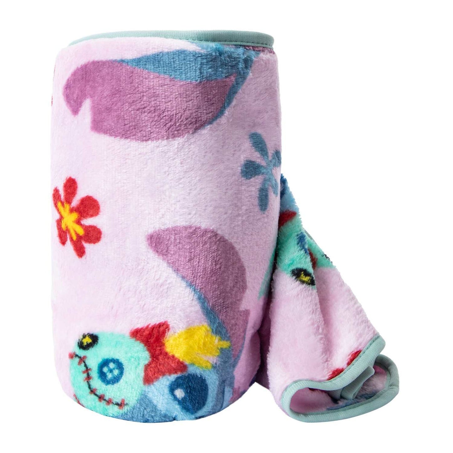 🔥Disney Scrump Silk Touch Throw Blanket Lilo and Stitch Blanket 40” x 50” NWT🔥