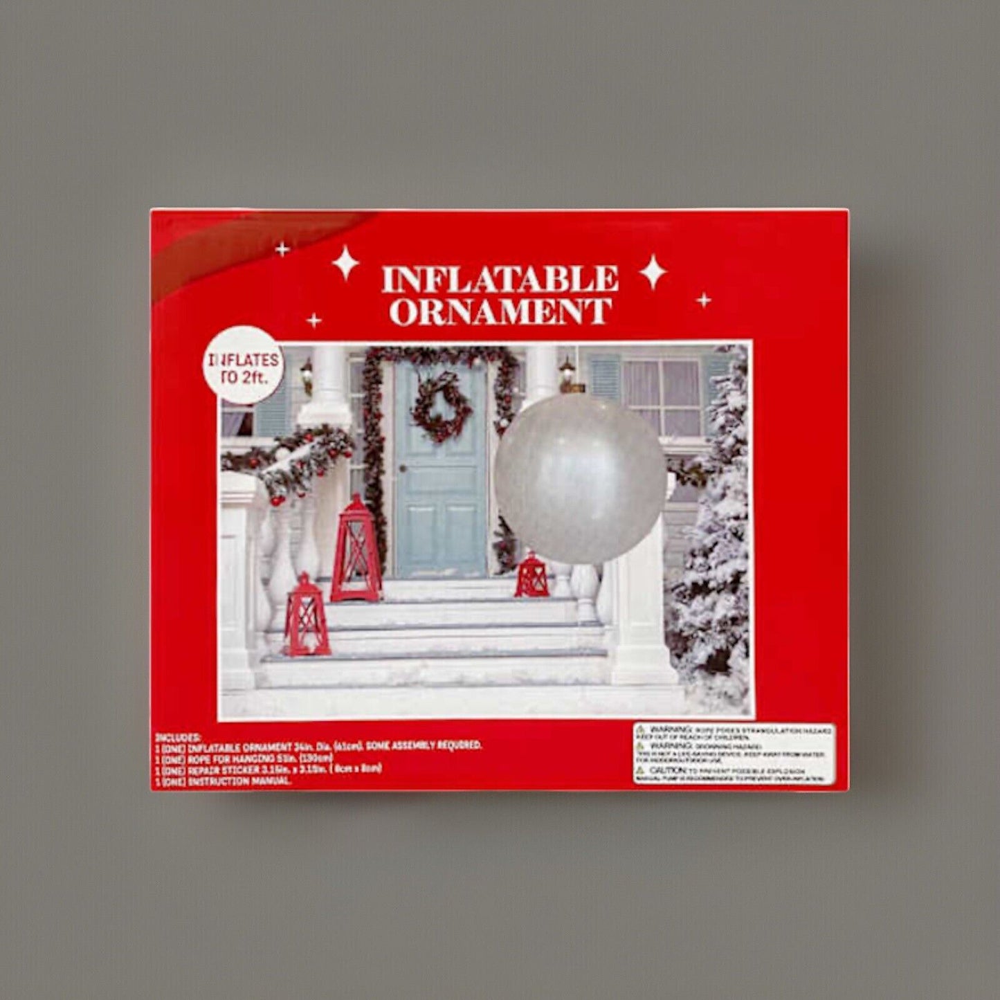 🔥Inflatable Christmas Ornament 2ft BNWT🔥