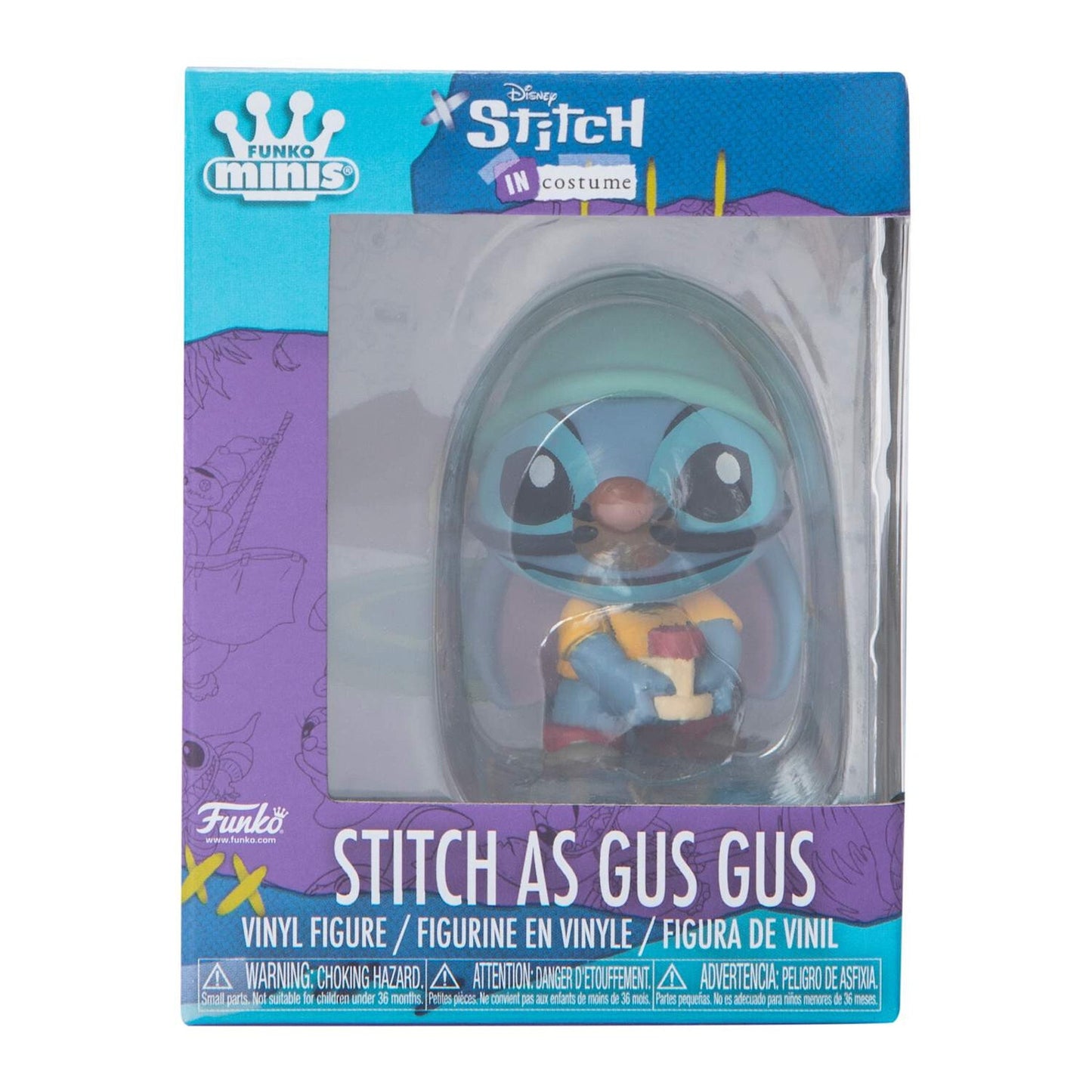 🔥Funko Minis! Stitch in Costume: Stitch as Gus Gus BNWT🔥