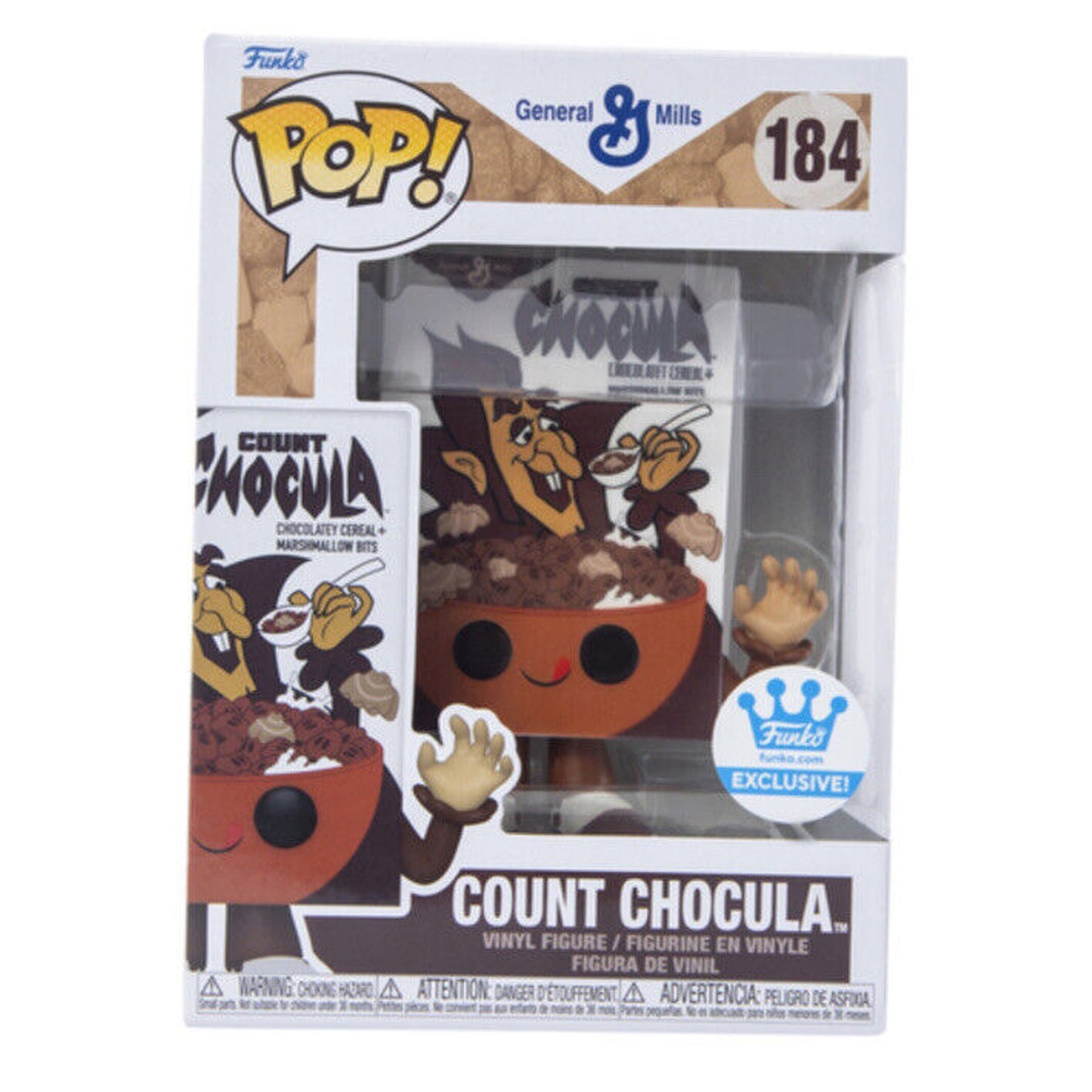🔥Funko Pop! Ad Icons General Mills #184 Count Chocula Funko Shop Exclusive🔥