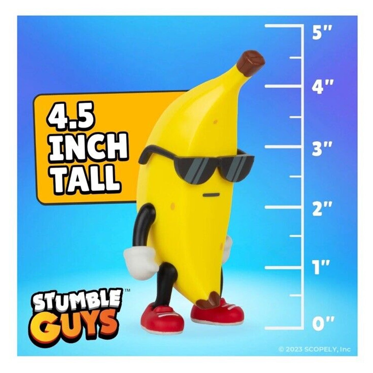🔥Stumble Guys BANANA GUY 4.5” Action Figure In Window Box 2024 BNIB🔥