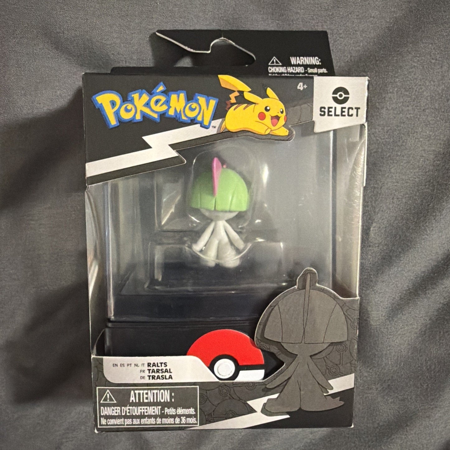 🔥Jazwares Pokemon Select Battle Figure Ralts Mini Figure BNWT🔥