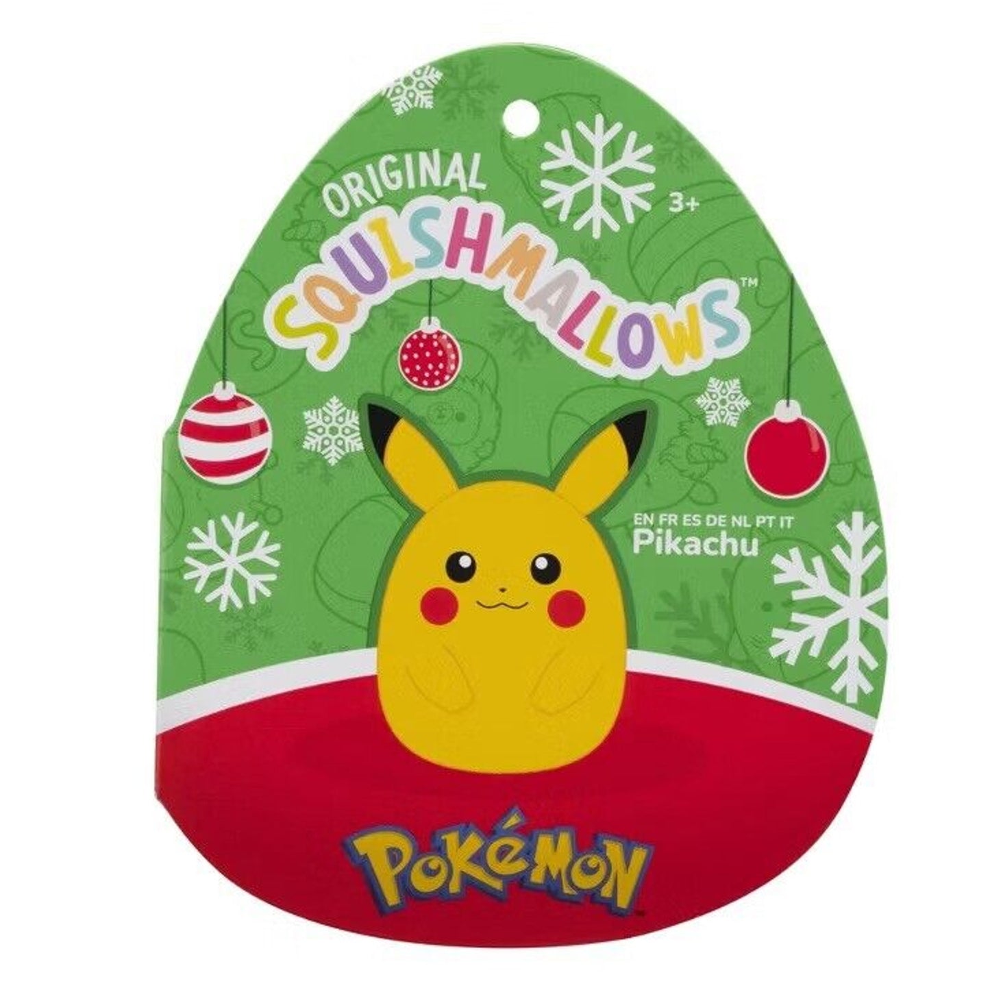 🔥Squishmallows Pikachu Holiday 14" Plush BNWT🔥