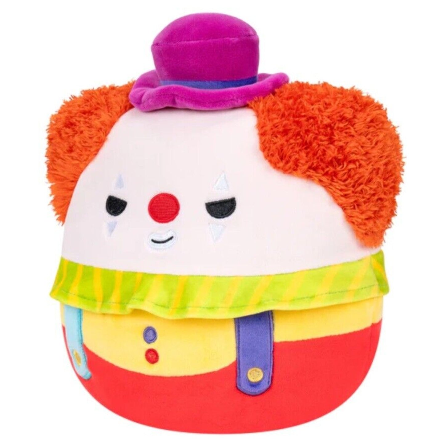 🔥Squishmallow 8” Bimbi The Clown Official Kellytoy Plush HTF BNWT🔥