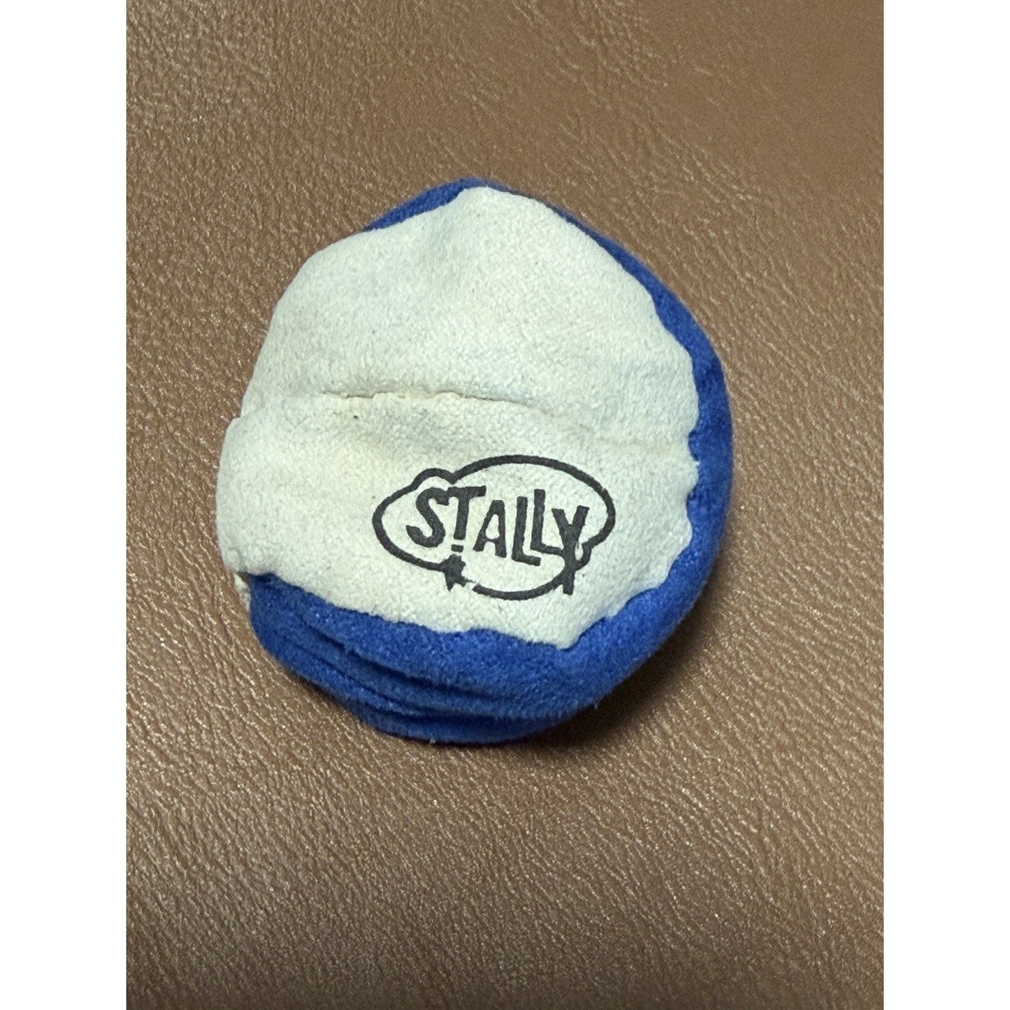 🔥World Footbag Stally Hacky Sack White/Blue BNWT🔥