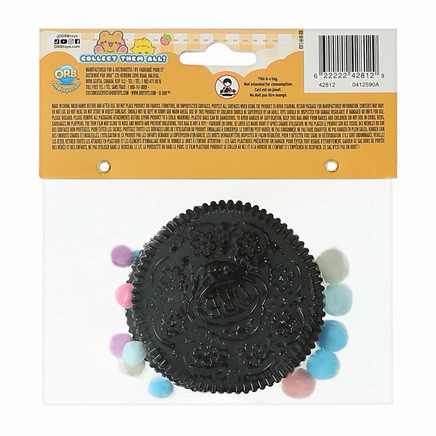 🔥Orb Curiosities Taba-licious Cookie Squishy Stress Relief Fidget Toy BNWT🔥