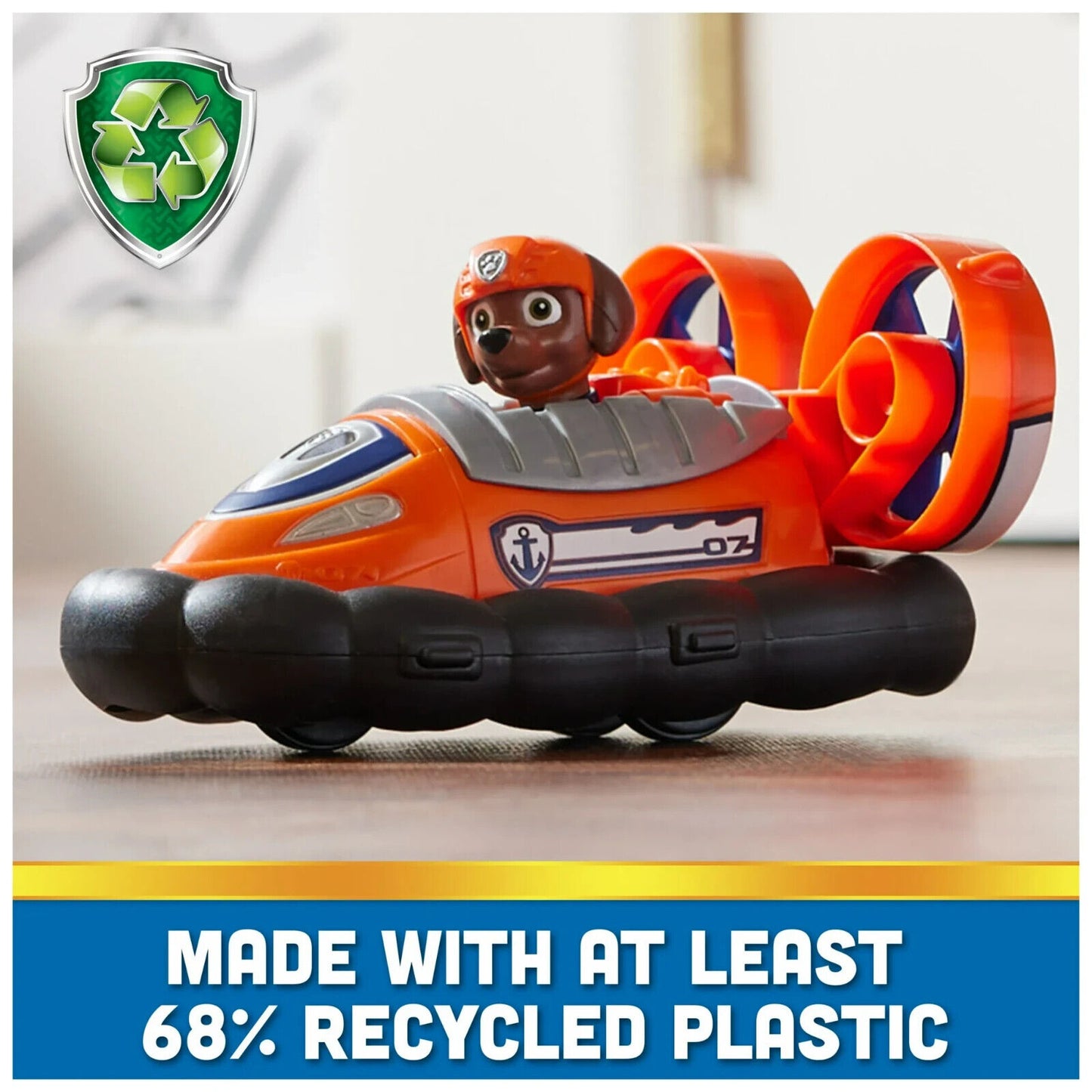 🔥Paw Patrol Zuma S Hovercraft Toy Vehicle With Collectible Action Figure💥