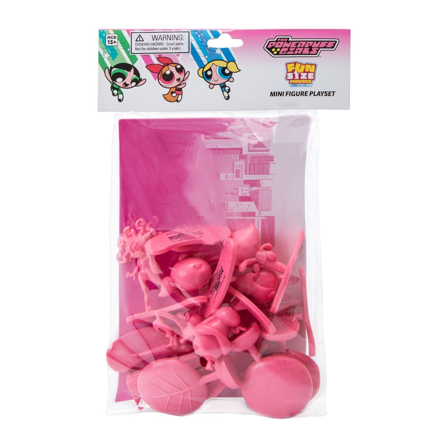 🔥Culturefly Powerpuff Girls Cartoon Mini Figure Playset Fun Size Figures🔥