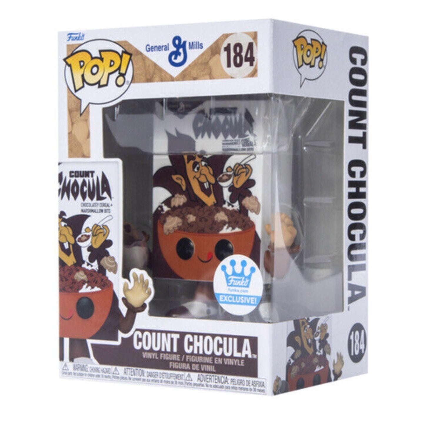 🔥Funko Pop! Ad Icons General Mills #184 Count Chocula Funko Shop Exclusive🔥