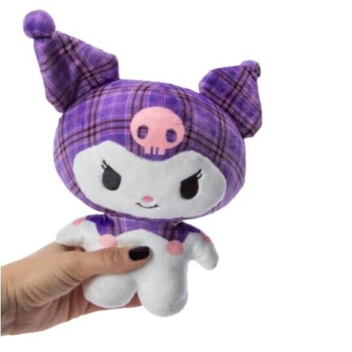 🔥Hello Kitty And Friends Kuromi Plaid Plush BNWT🔥