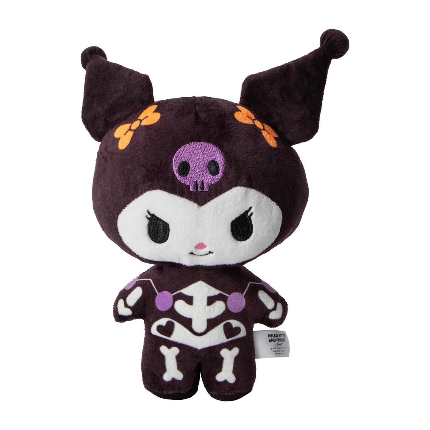 🔥Halloween Hello Kitty & Friends - Kuromi Skeleton Plush BNWT🔥