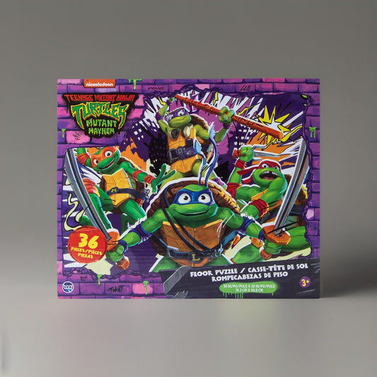🔥Teenage Mutant Ninja Turtles Mutant Mayhem Floor Puzzle [36 Pieces] BNWT🔥