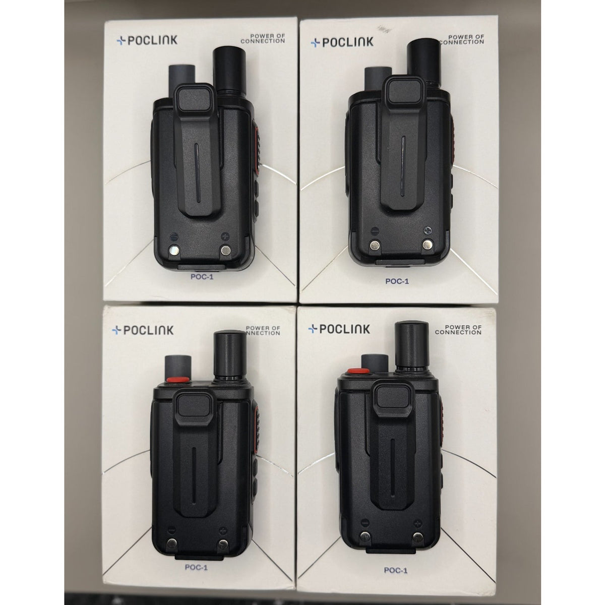 🔥POCLINK POC-1 Radio (4 Pack) Global POC LITE 4G Radios + Extras 🔥