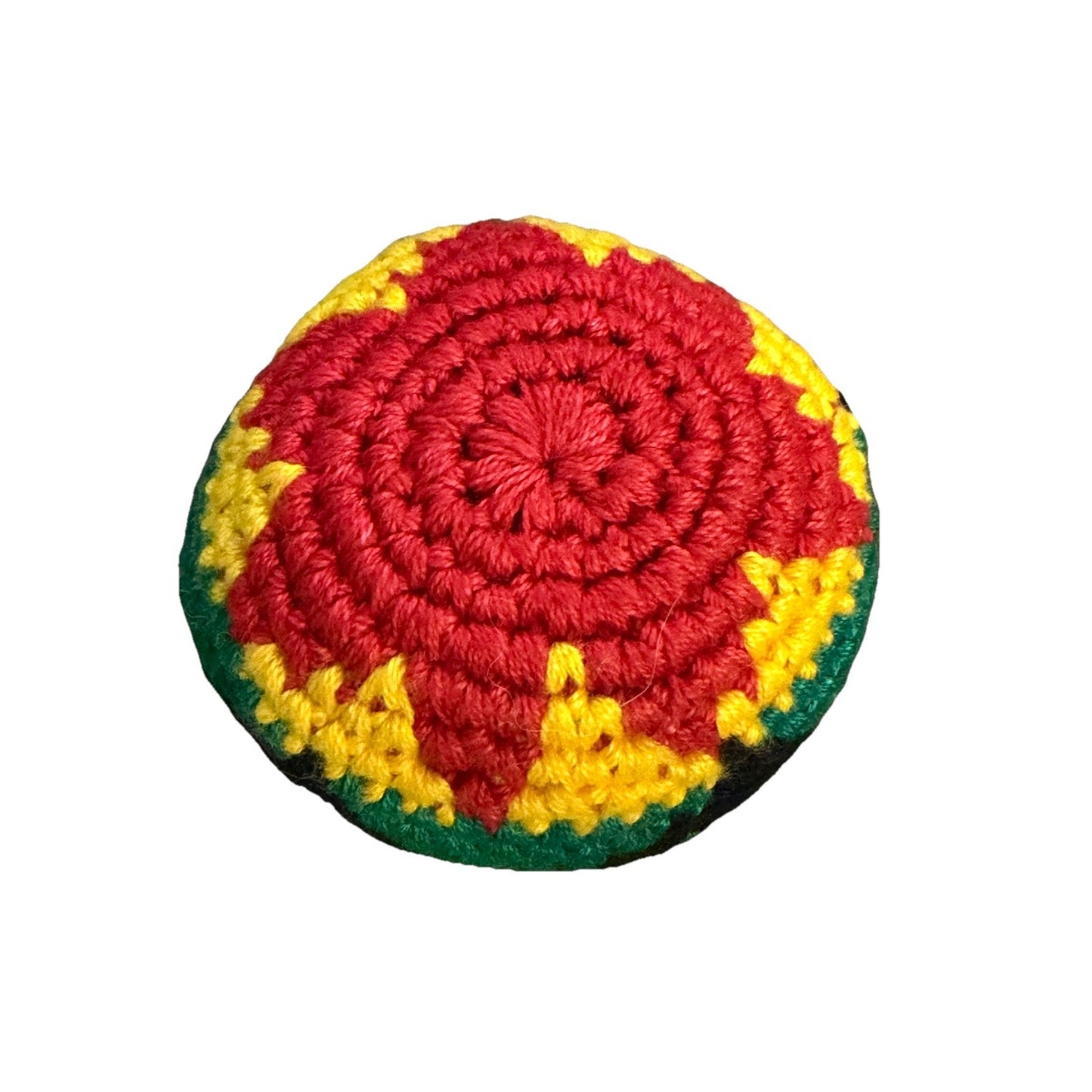 🔥World Footbag Boota Bag Crochet Hacky RED Star BNWT🔥
