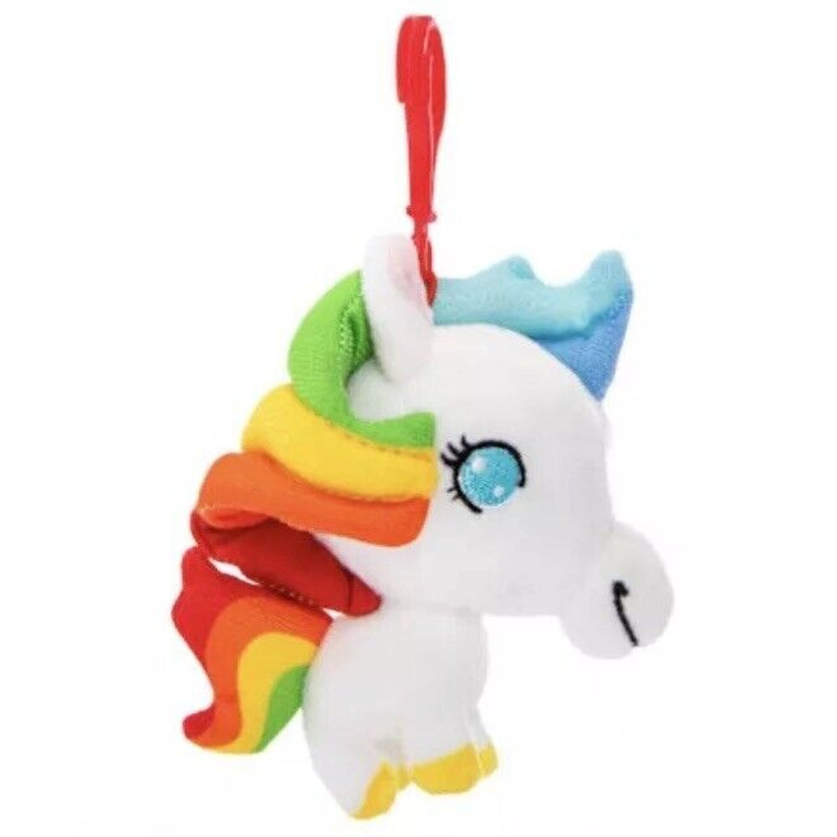 🔥CheeBee Rainbow Brite Starlite 4" PLUSH Backpack Clip Keychain BNWT🔥